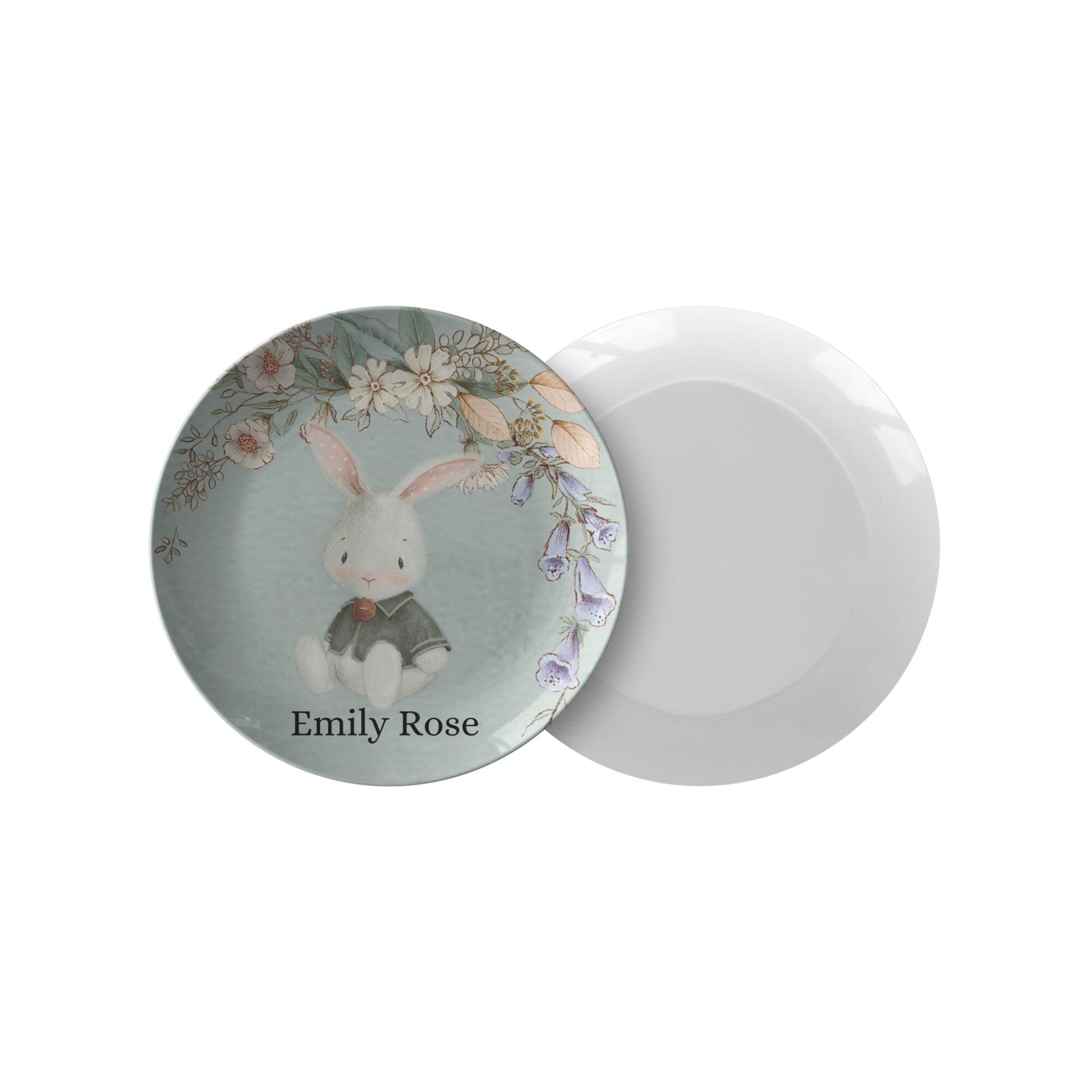 Kate McEnroe New York Personalized Easter Bunny Kids Name PlatePlates9820SINGLE