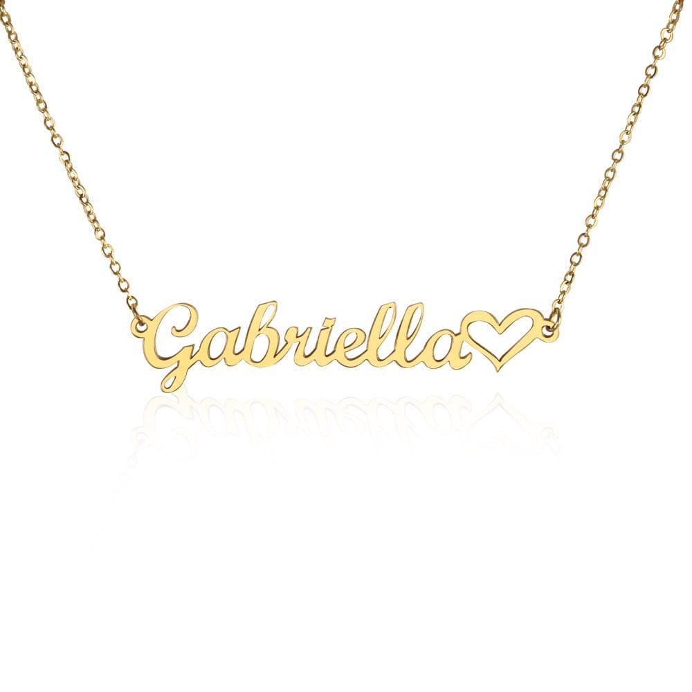 Kate McEnroe New York Personalized Name Necklace with HeartNecklacesSO - 11016186