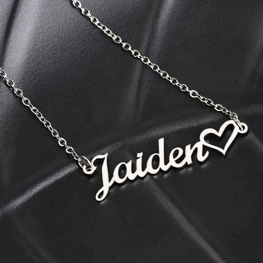 Kate McEnroe New York Personalized Name Necklace with HeartNecklacesSO - 11016188