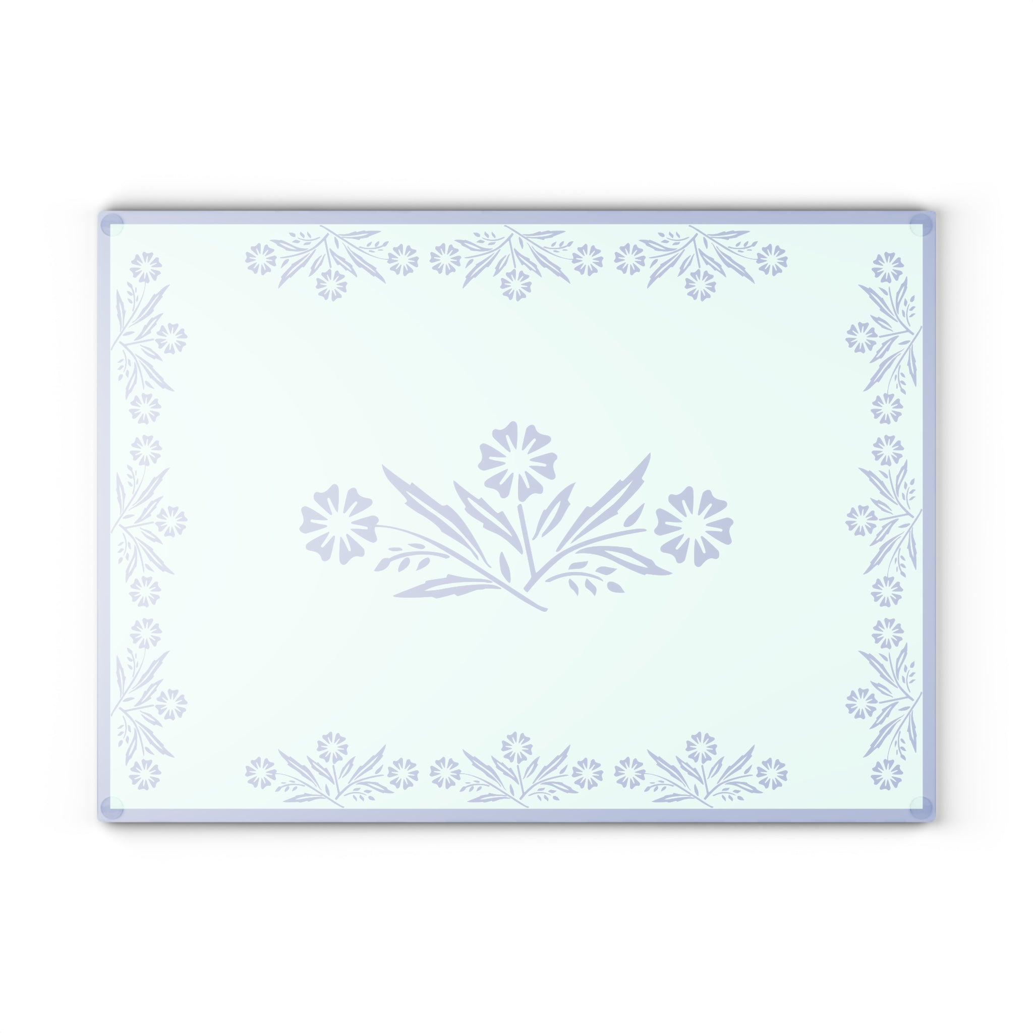 Kate McEnroe New York Pyrex Blue Cornflower Glass Cutting Board, Mid Century Modern Kitchenware, Pyrex Collector Gift, Pyrex Cheese TrayCutting Boards19628218263741391051