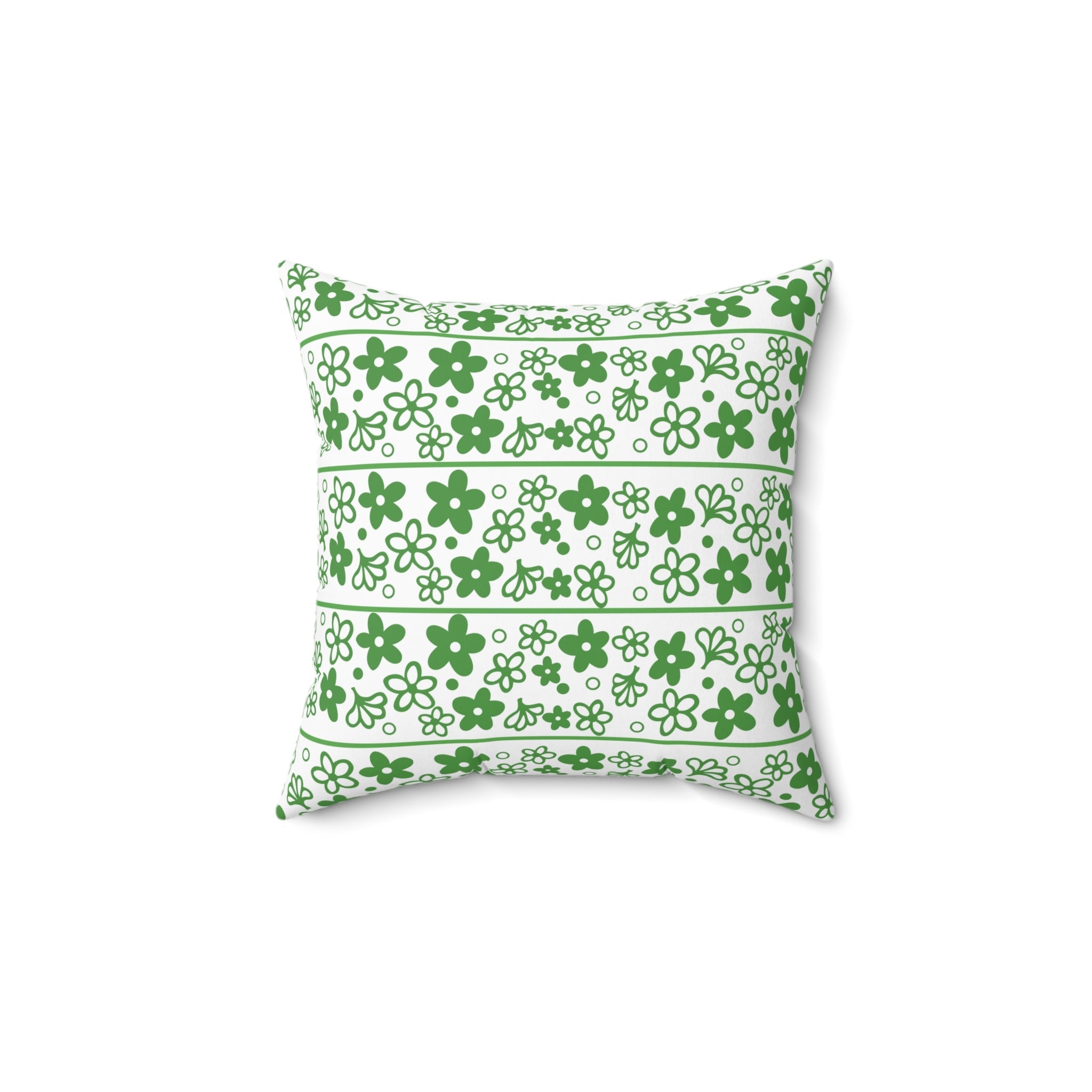 Kate McEnroe New York Pyrex Spring Blossom Vintage Throw Pillow, Mid Century Modern 70s Retro HomeThrow Pillows24063901648451024318