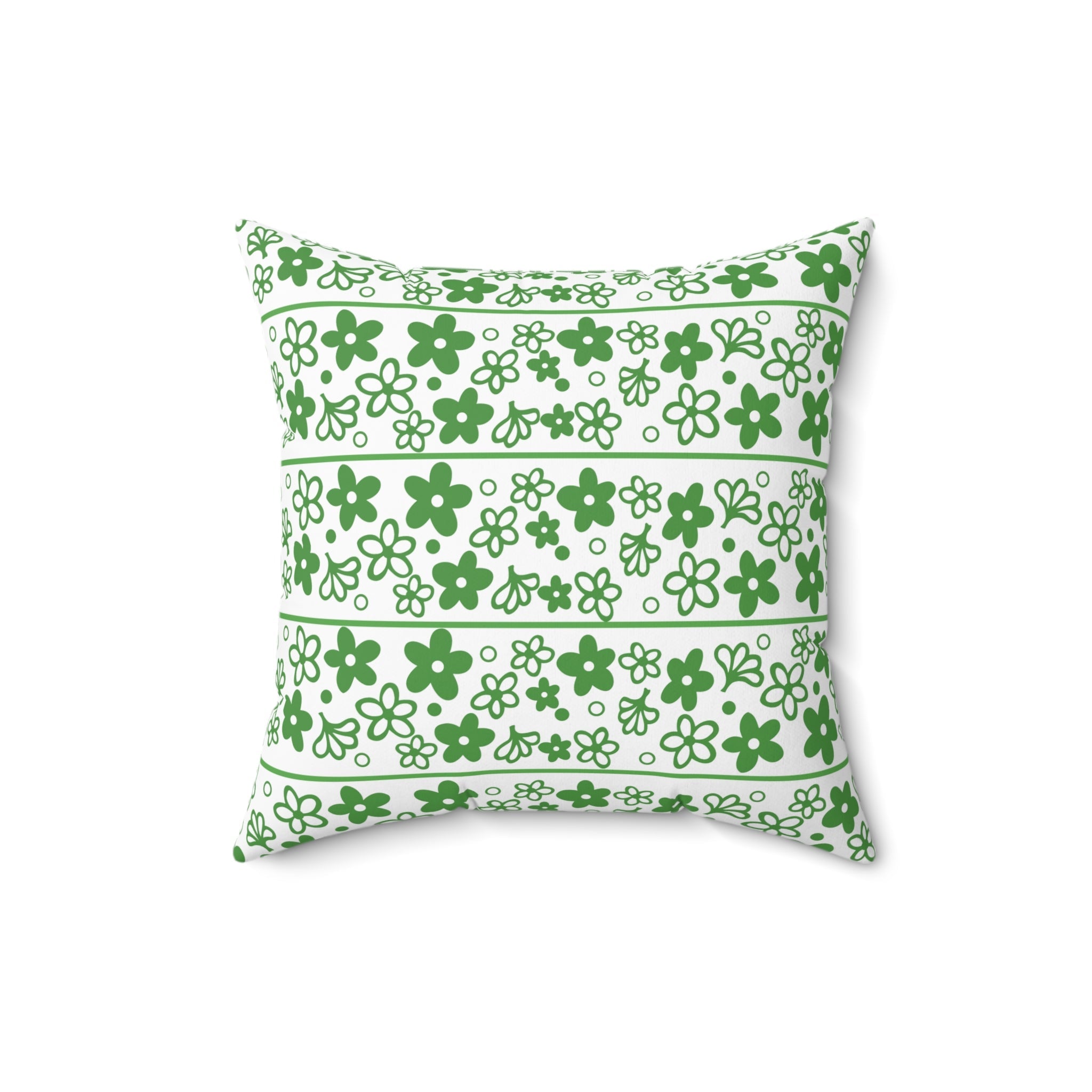 Kate McEnroe New York Pyrex Spring Blossom Vintage Throw Pillow, Mid Century Modern 70s Retro HomeThrow Pillows28824380826011609652