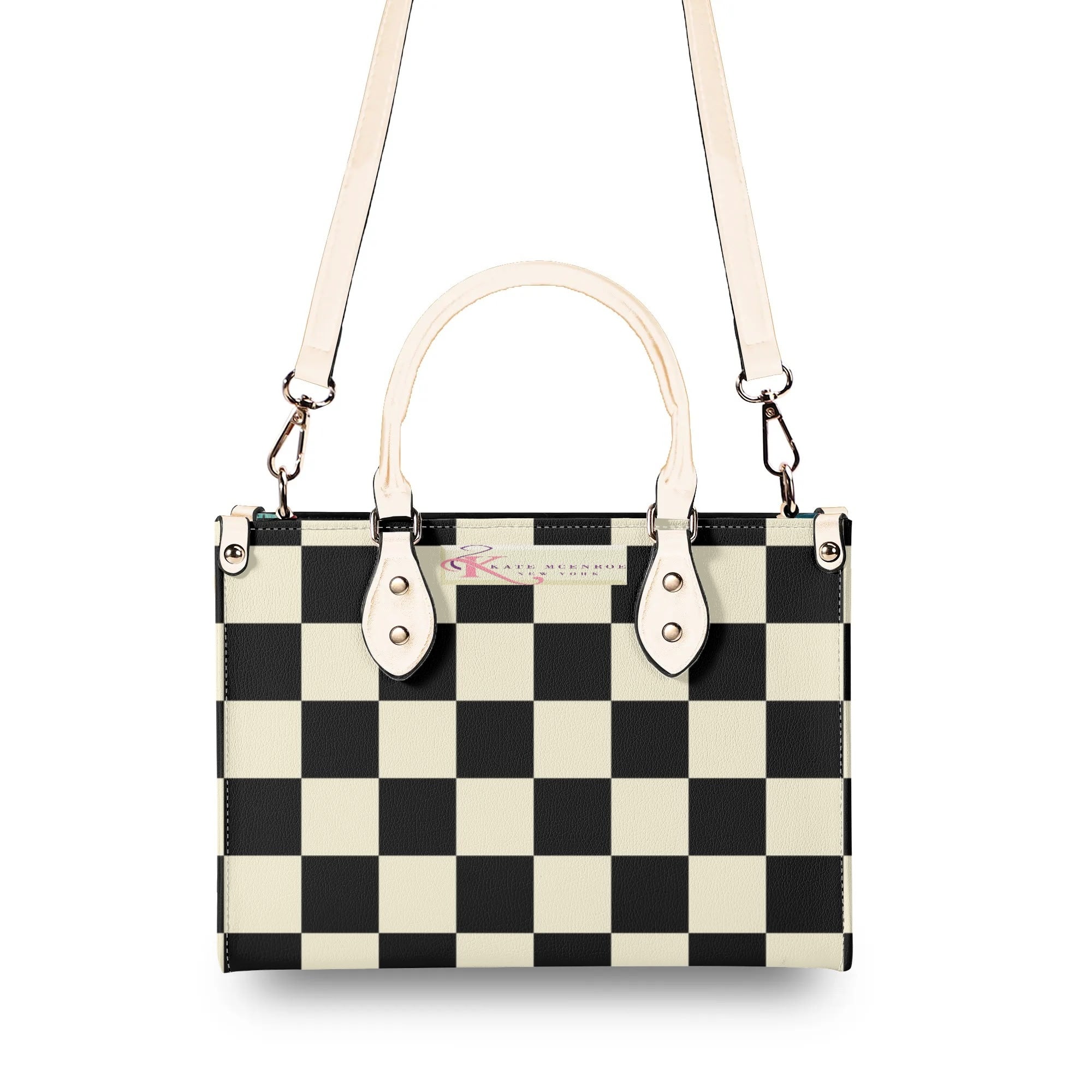 Kate McEnroe New York Retro 50s Diner Handbag, Mid Century Modern Rockabilly Purse, Vintage Soda Fountain Jukebox Bag, Pin - Up Rock and Roll Style SatchelHandbagsN4M6L2VW - 1