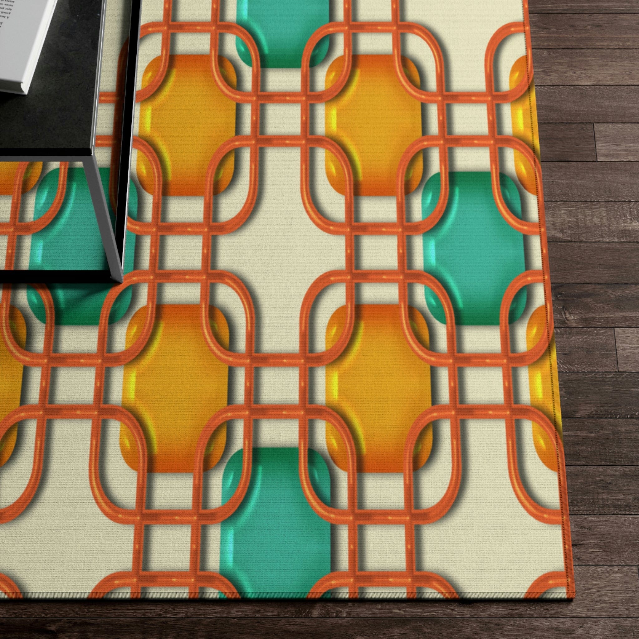 Kate McEnroe New York Retro 50s Mid Mod Geometric Area RugRugs11787508519656535913