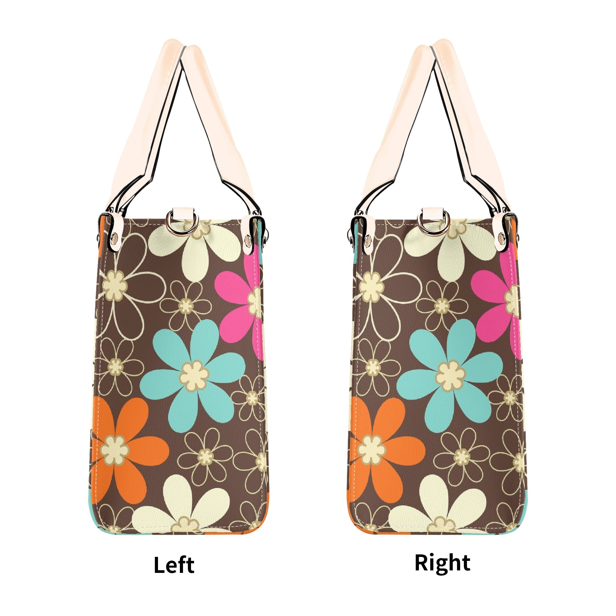 Kate McEnroe New York Retro 60s Mod Daisy Handbag, Mid Century Modern Floral Groovy Mod PurseHandbagsWE9VO86W - 1