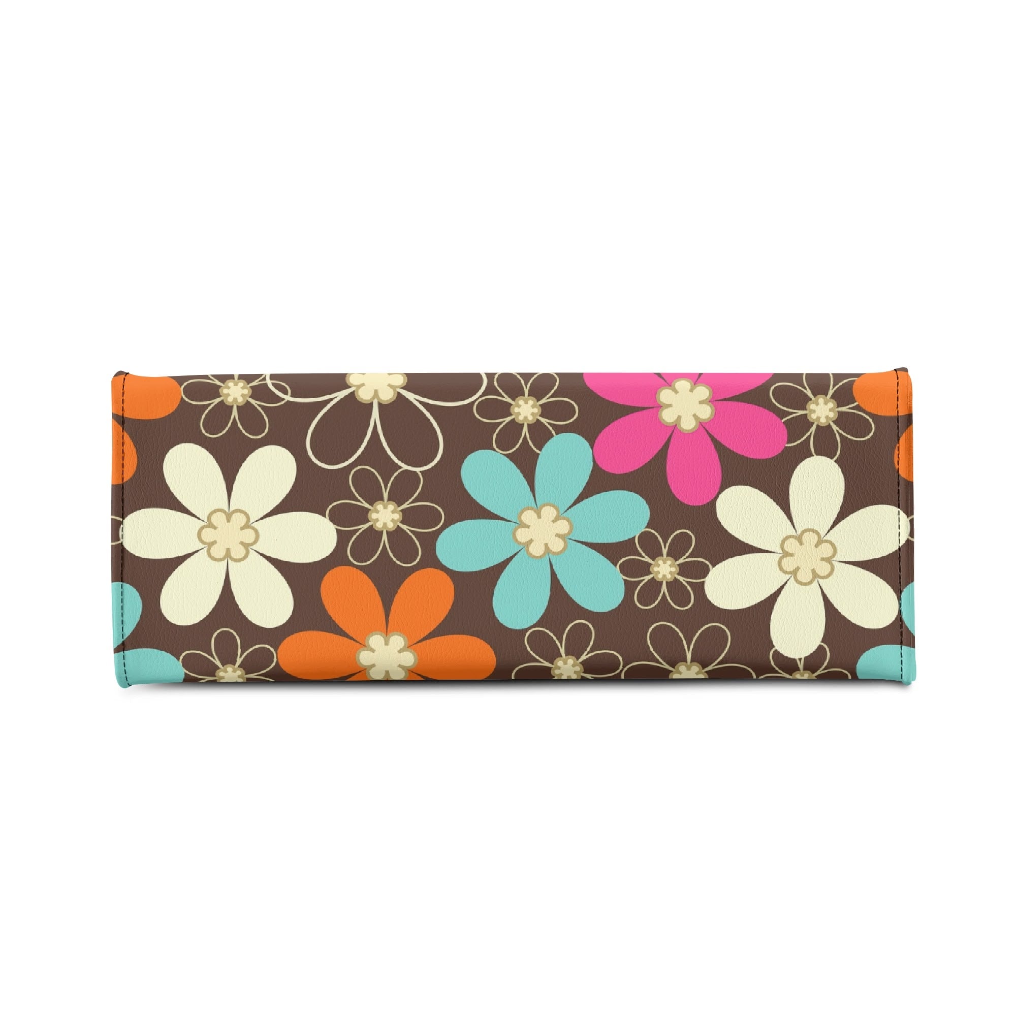 Kate McEnroe New York Retro 60s Mod Daisy Handbag, Mid Century Modern Floral Groovy Mod PurseHandbagsWE9VO86W - 1