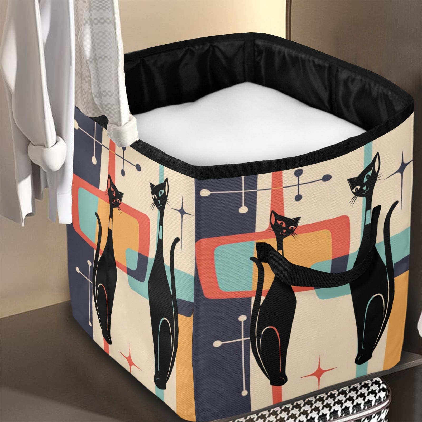 Kate McEnroe New York Retro Atomic Cat Quilt Storage Bag - 1081623Quilt Storage BagD2855935