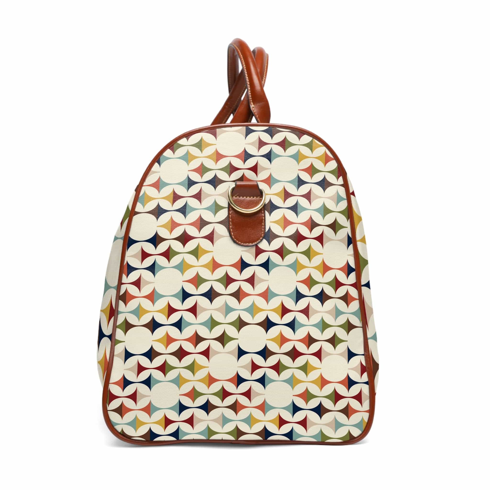 Kate McEnroe New York Retro Atomic Cat Travel Bag, Mid Century Modern Weekender, Vintage Style DuffelDuffel Bags92471035541594953769