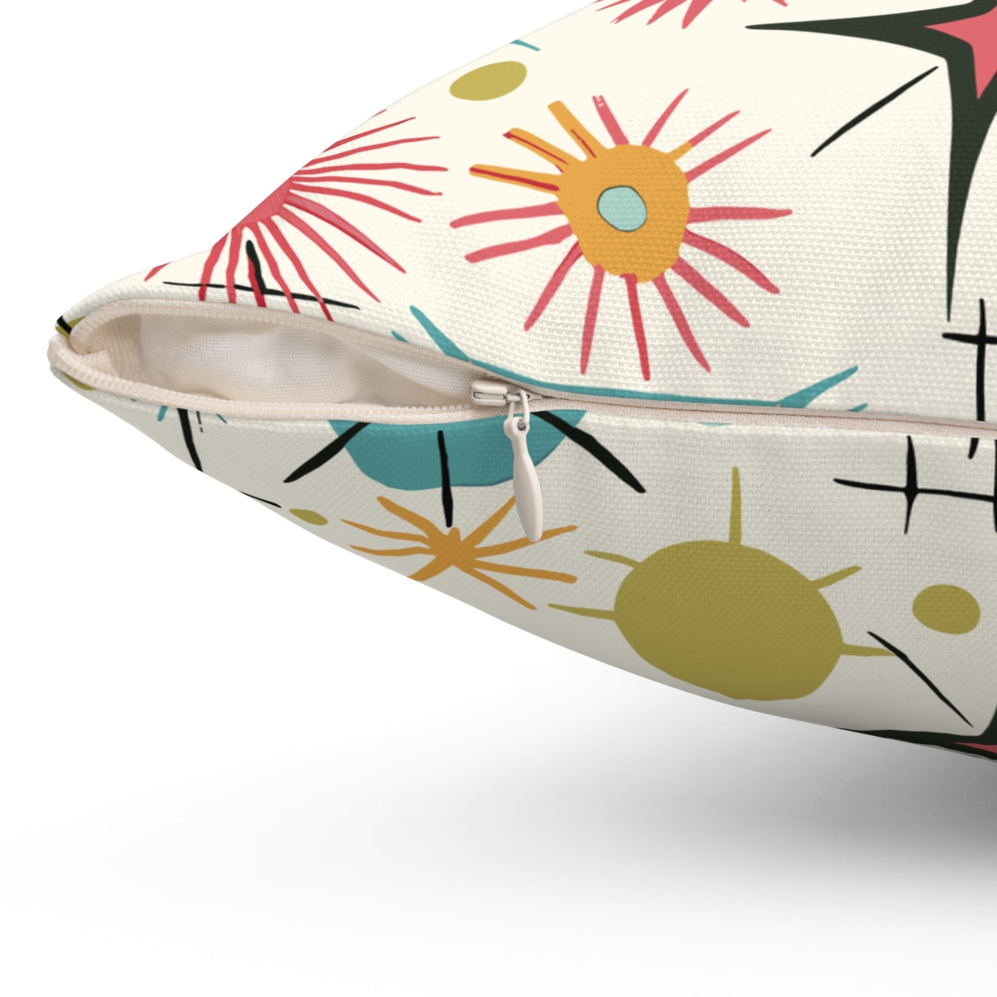 Kate McEnroe New York Retro Atomic Starburst Mid Century Modern Throw PillowThrow Pillows16252321910965977074