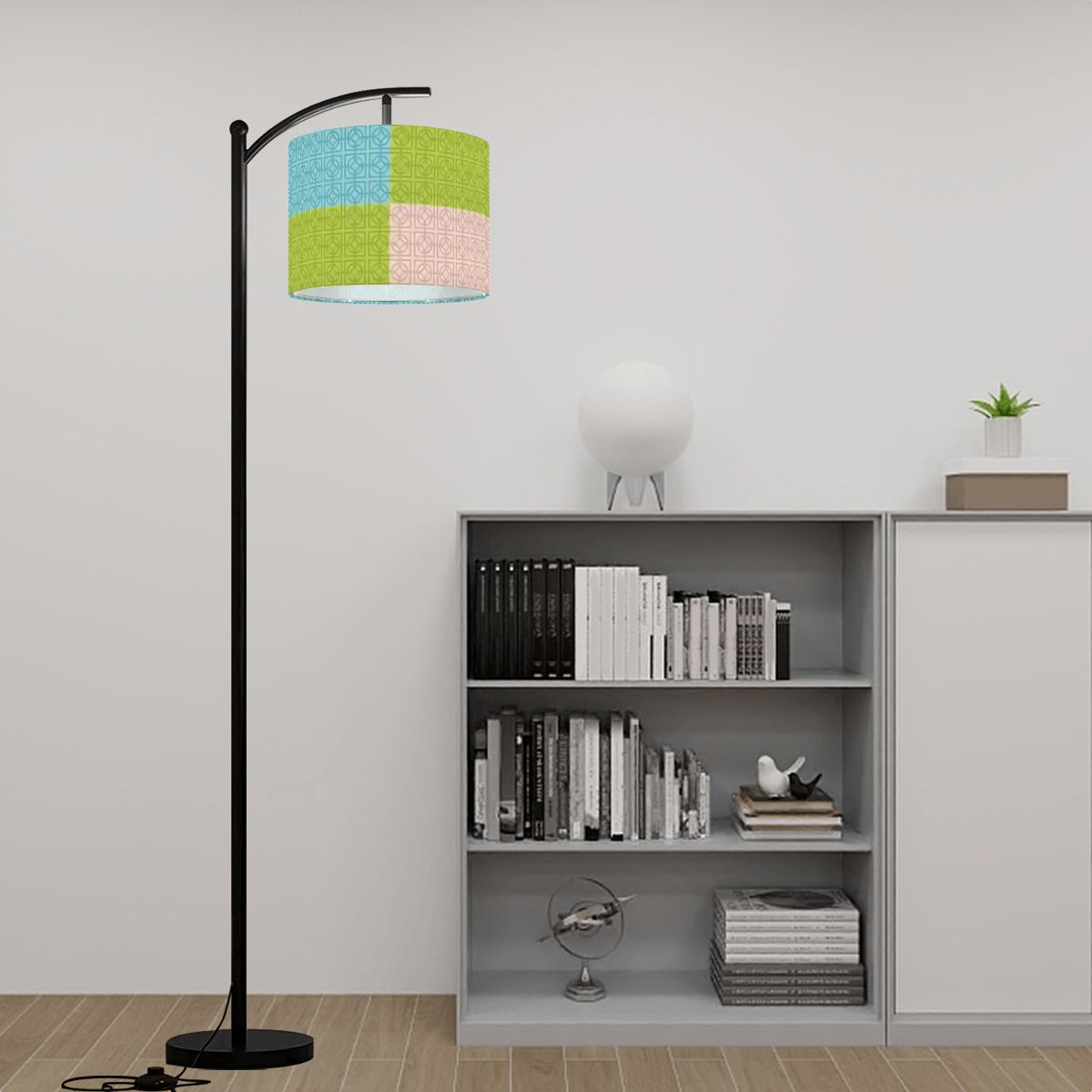 Kate McEnroe New York Retro Breeze Block Mid Century Modern Lamp ShadeLamp ShadesaZzLuFmsln