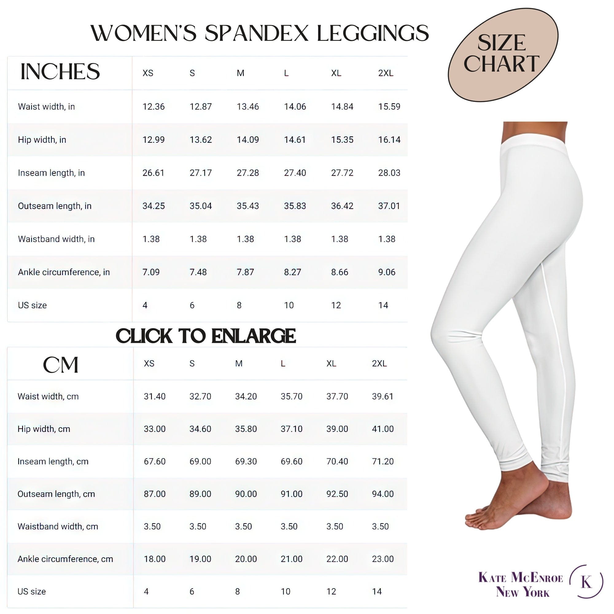 Kate McEnroe New York Retro Geometric Pattern Leggings - Stretchy Skinny Fit with Bold Mid - Century ColorsLeggings25067179675775556342