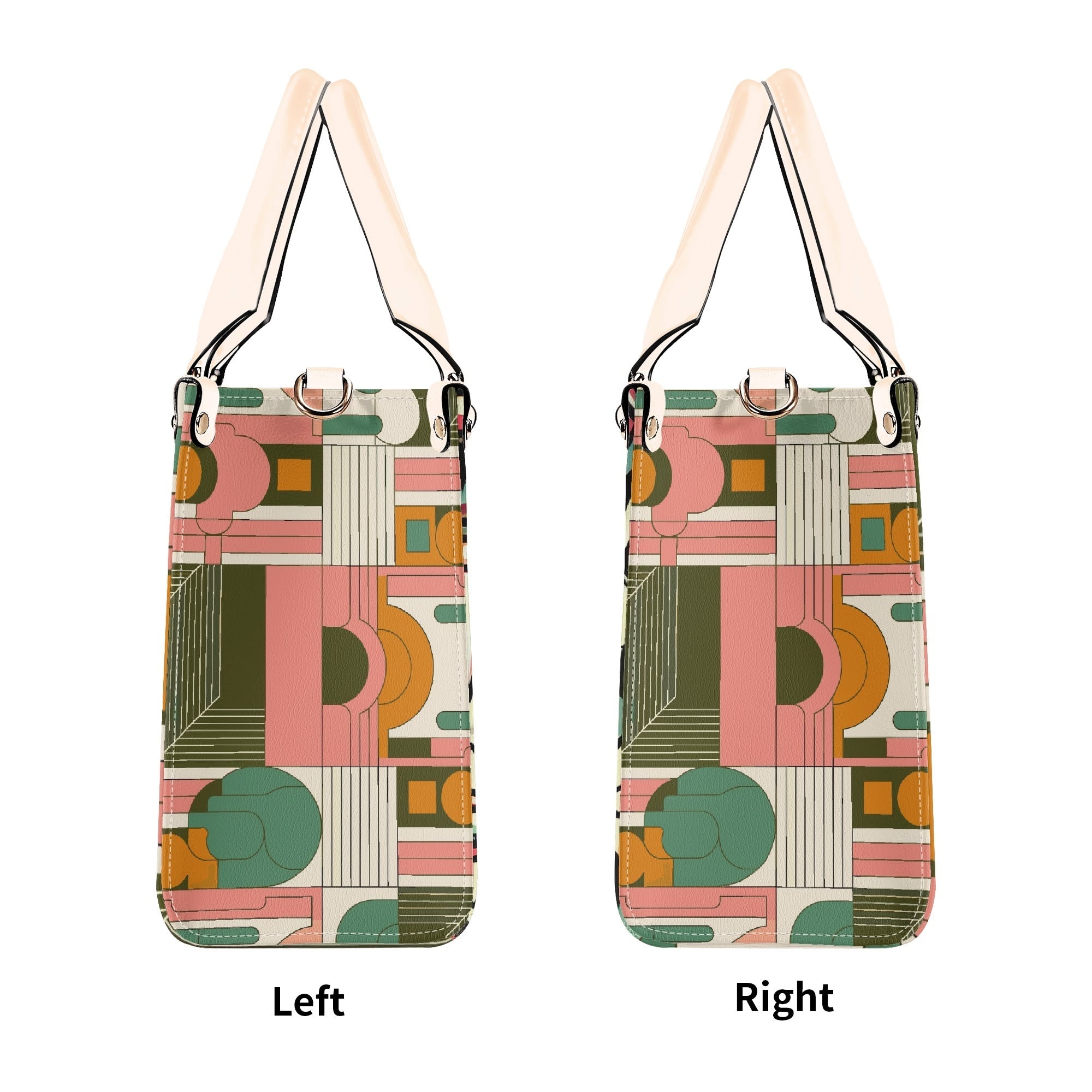 Kate McEnroe New York Retro Hipster Owl Handbag, Mid Century Modern Groovy 60s PurseHandbagsW8M8E1MW - 1