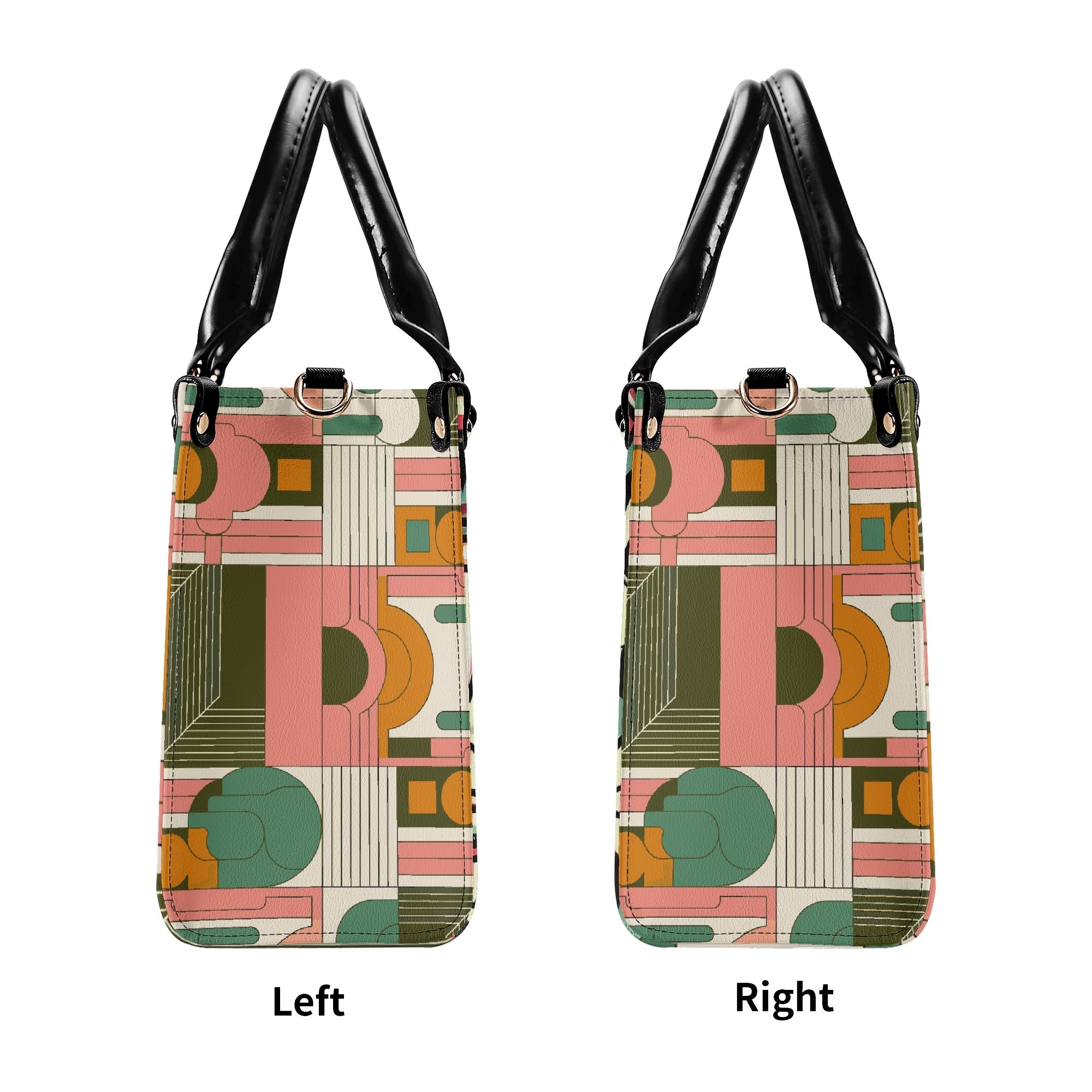 Kate McEnroe New York Retro Hipster Owl Handbag, Mid Century Modern Groovy 60s PurseHandbagsW8M8E1MW - 1