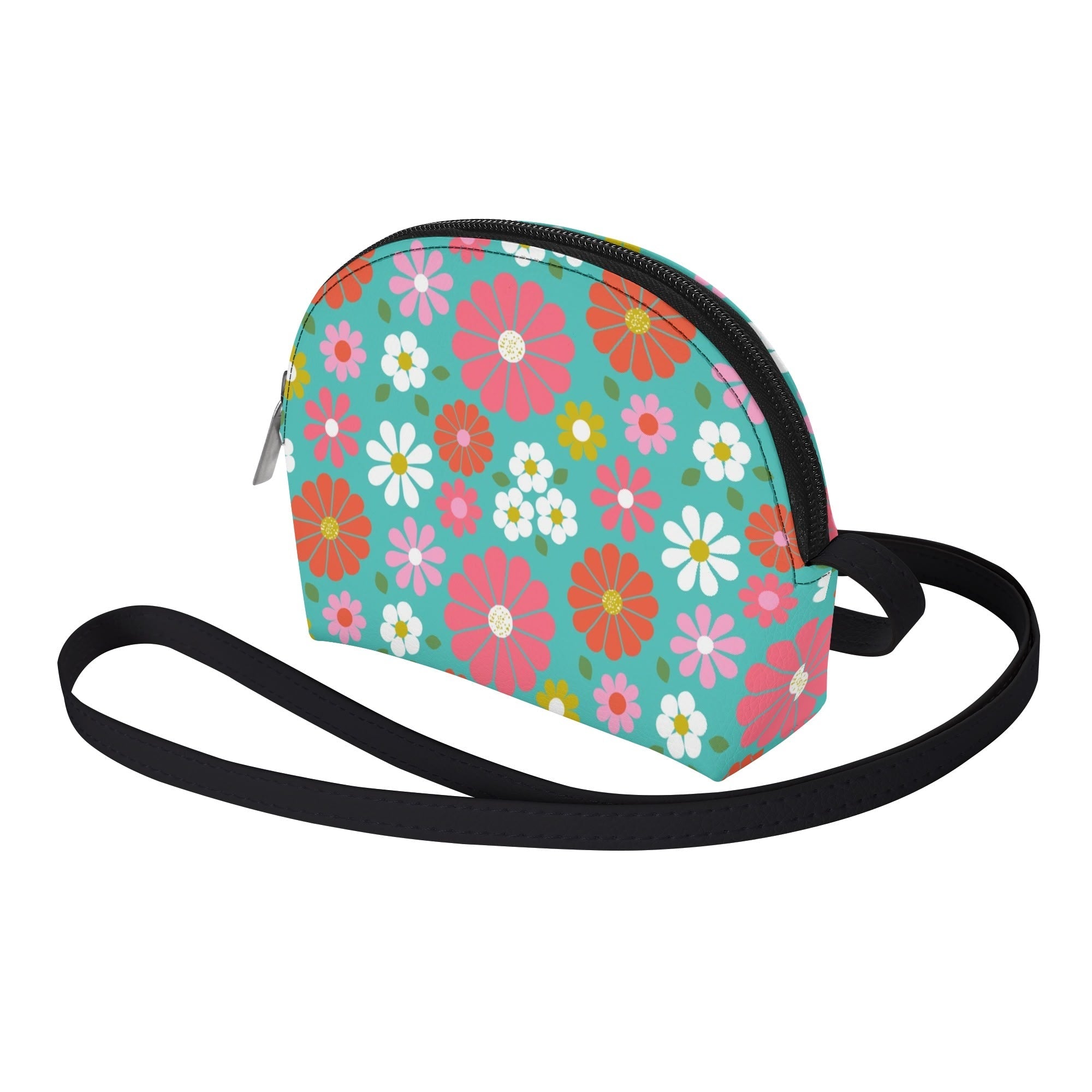 Kate McEnroe New York Retro Mod Daisy Crossbody Mini Purse, 60s Flower Power Girls Bag, Mid Century Modern Kids HandbagHandbagsWX13Z74W - 1