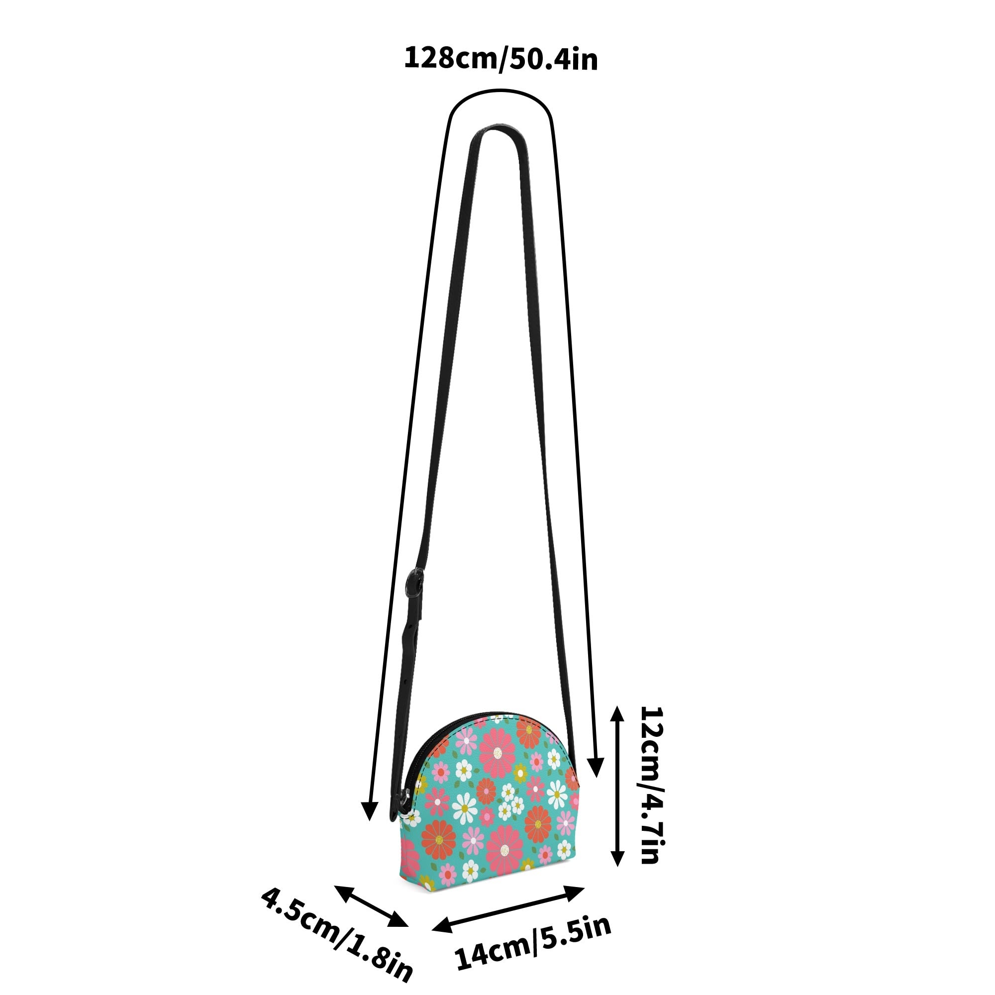 Kate McEnroe New York Retro Mod Daisy Crossbody Mini Purse, 60s Flower Power Girls Bag, Mid Century Modern Kids HandbagHandbagsWX13Z74W - 1