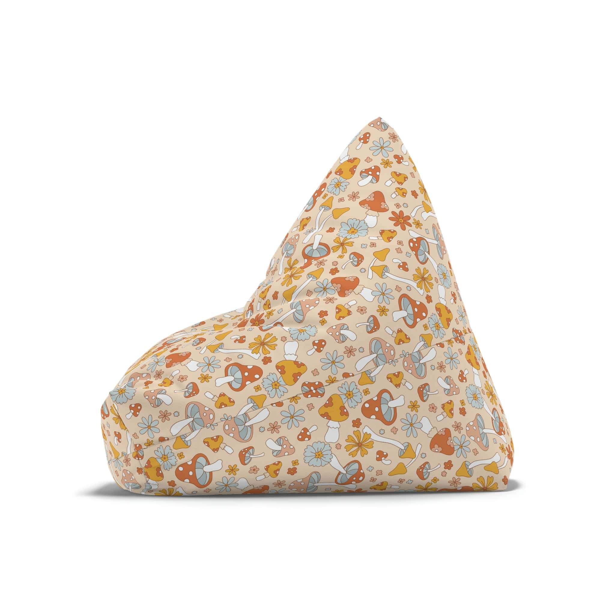 Kate McEnroe New York Retro Mushroom Bean Bag Chair CoverBean Bag Chair Covers13878109958500514458