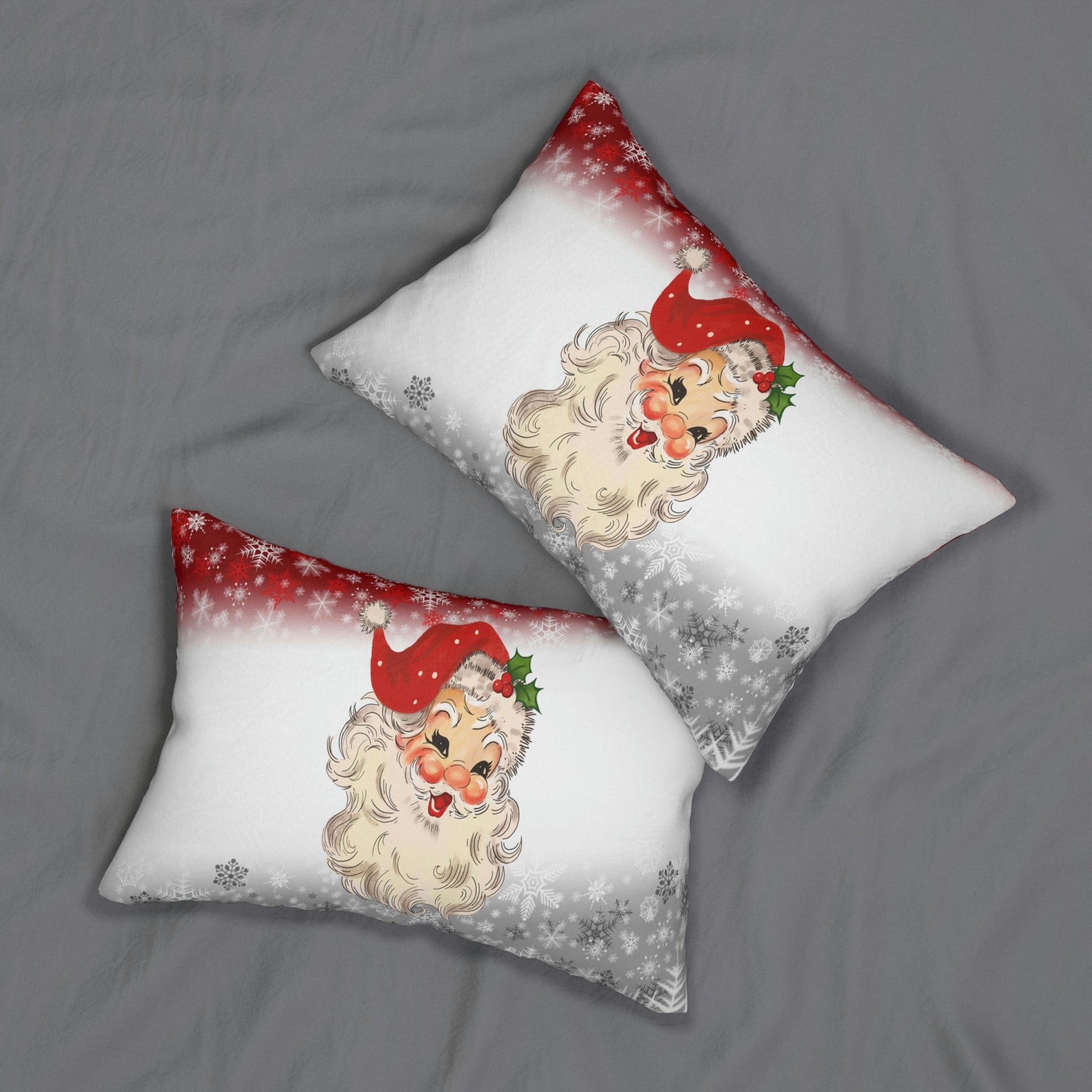 Kate McEnroe New York Retro Santa Lumbar PillowLumbar Pillows14615946016746228548