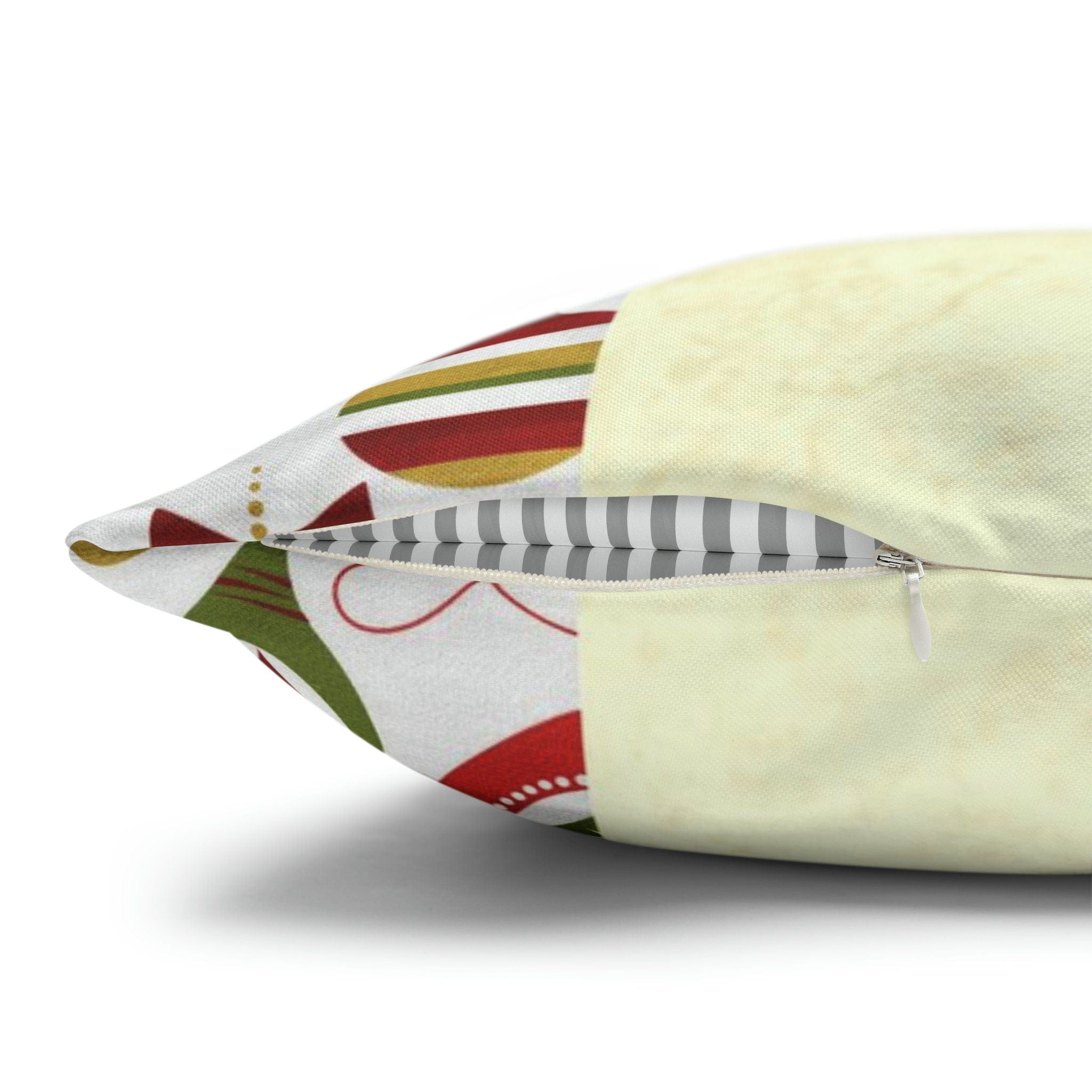 Kate McEnroe New York Retro Santa Pillow Cover, Mid Century Modern Christmas Ornaments Cushion Covers, MCM Pillow Case, Santa Holiday DecorThrow Pillow Covers10471400938932732283