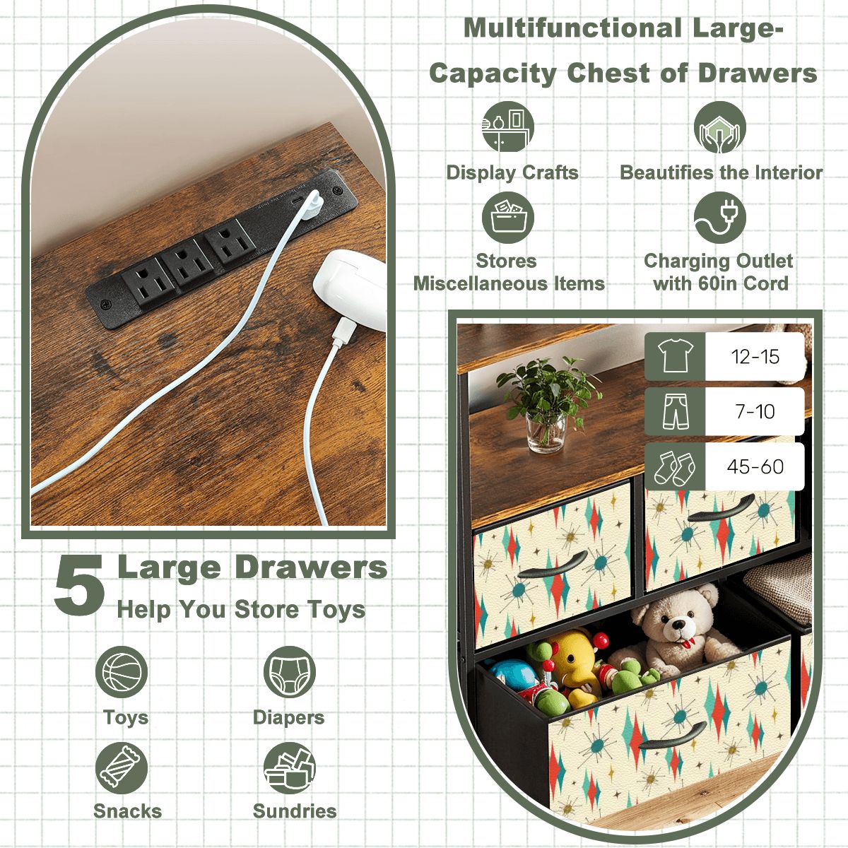 Kate McEnroe New York Retro TV Stand 1950s Atomic Diamond Starburst Mid Century ConsoleTV StandsMbQhf8vyIB