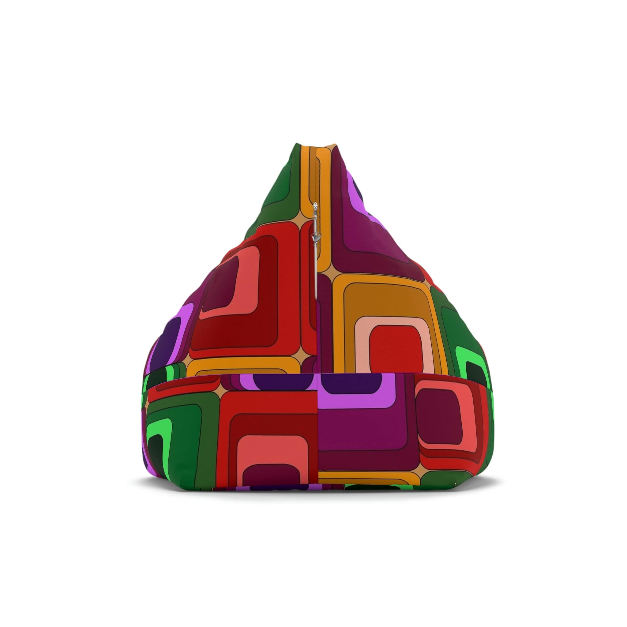 Kate McEnroe New York Retro Vivid Mid Century Modern Bean Bag Chair CoverBean Bag Chair Covers18401725082982681034