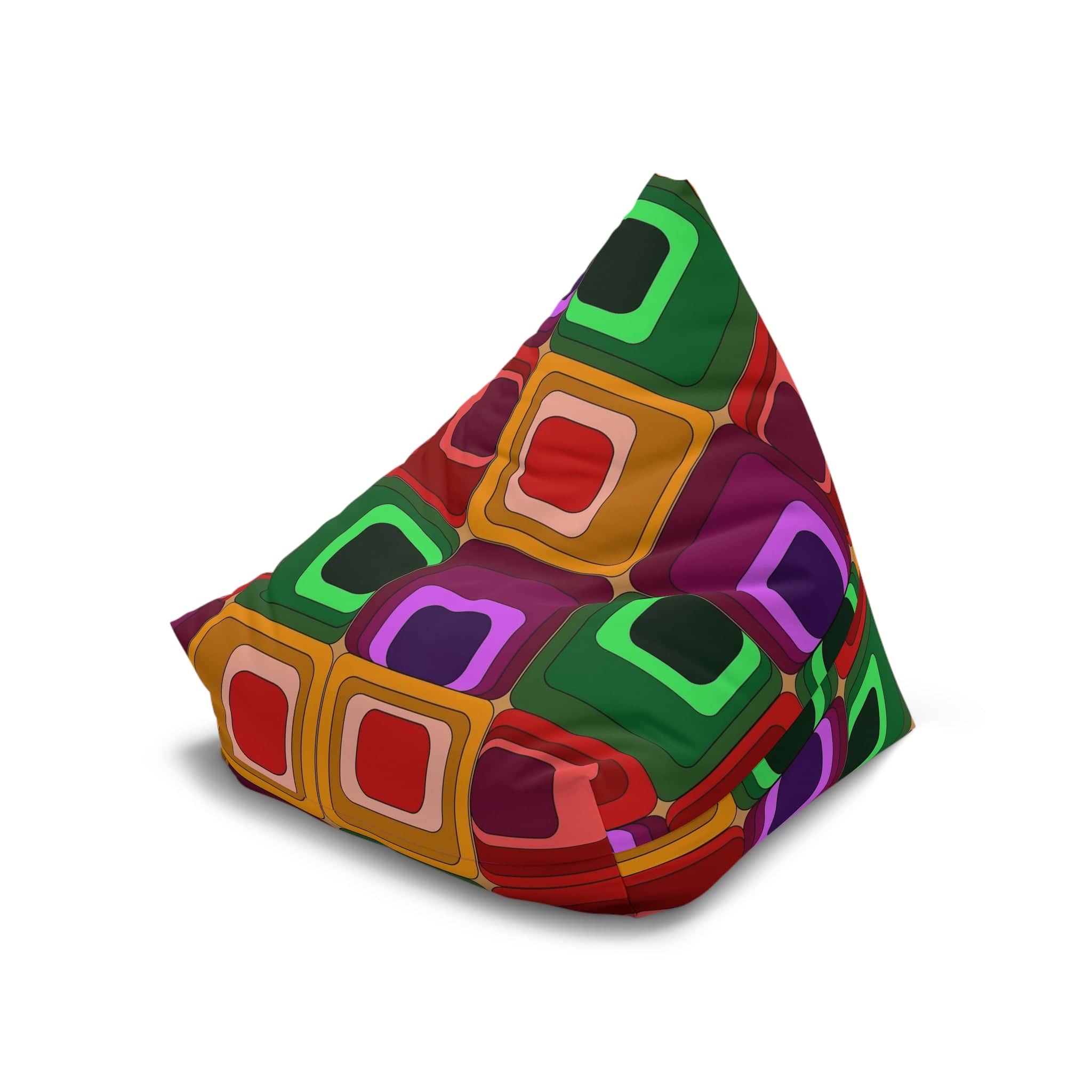 Kate McEnroe New York Retro Vivid Mid Century Modern Bean Bag Chair CoverBean Bag Chair Covers28517812750509301500