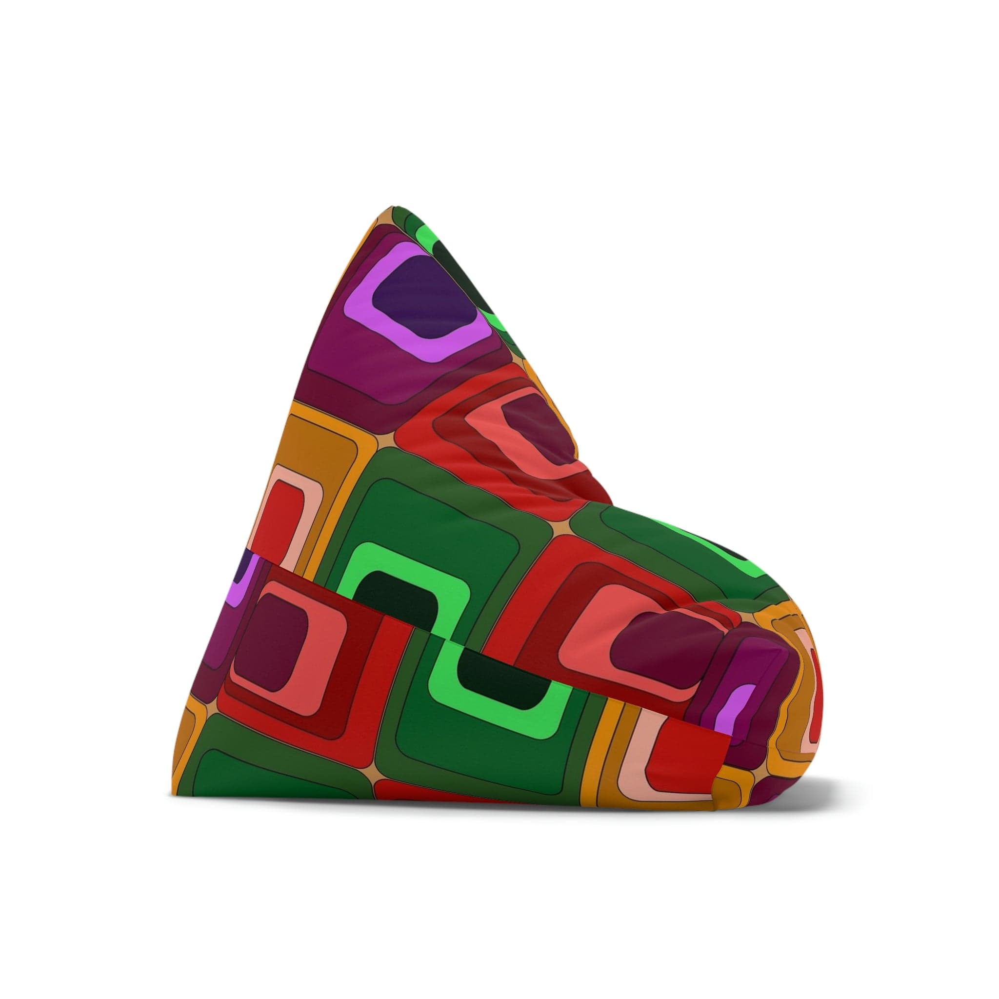 Kate McEnroe New York Retro Vivid Mid Century Modern Bean Bag Chair CoverBean Bag Chair Covers28517812750509301500