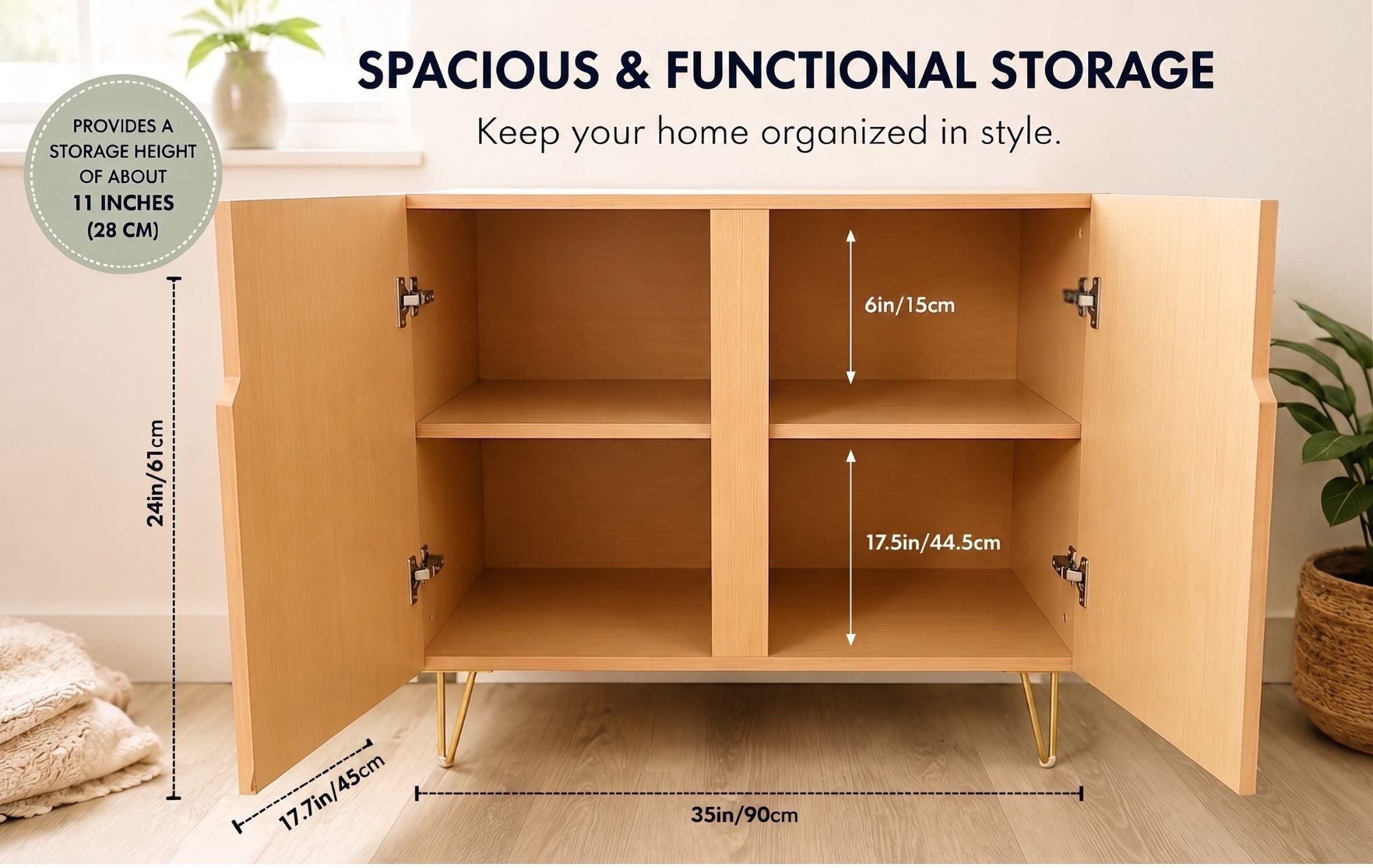 Kate McEnroe New York Scandinavian Danish Mid Century Modern Retro Floral Storage CabinetStorage Cabinetsklq0RSiJJ9