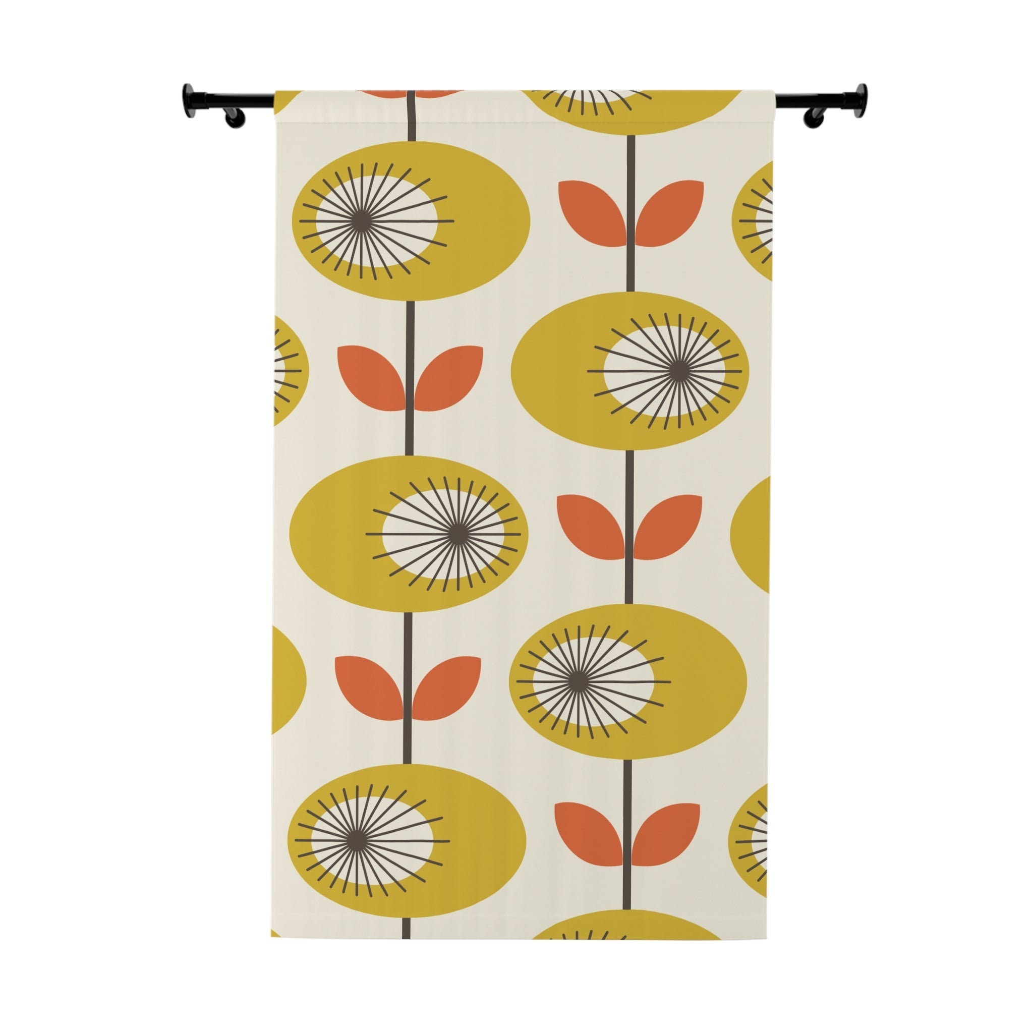 Kate McEnroe New York Scandinavian Danish Modern Floral Blackout CurtainsWindow Curtains50296416311021999632