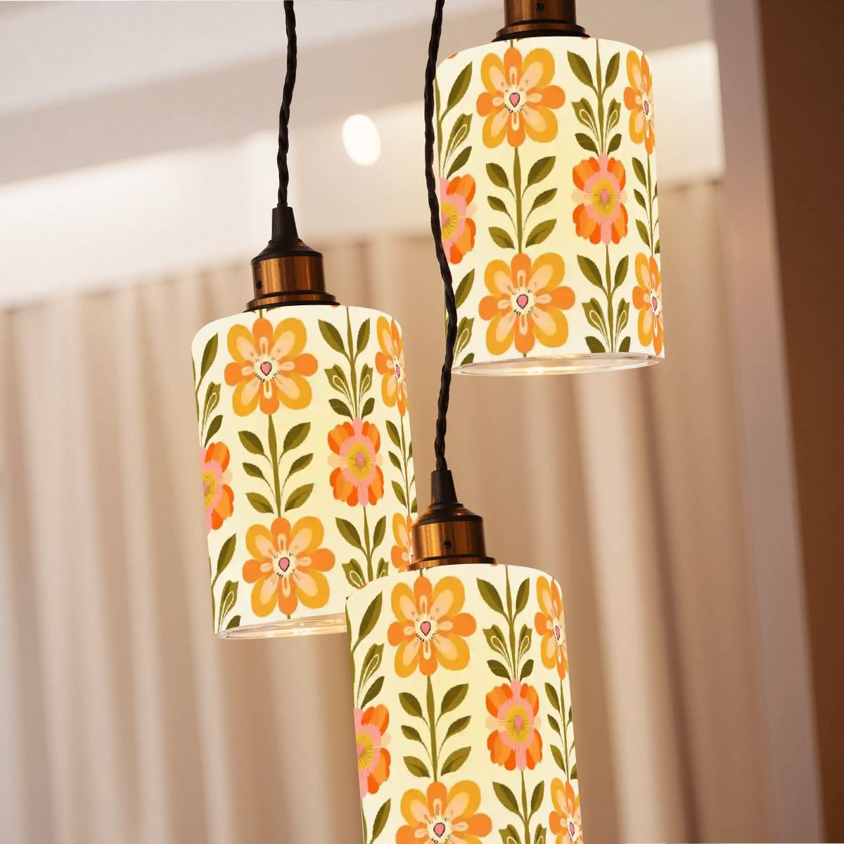Kate McEnroe New York Scandinavian Danish Modern Floral Cylindrical Glass Lamp ShadeLamp Shades1jeJZaP9qq