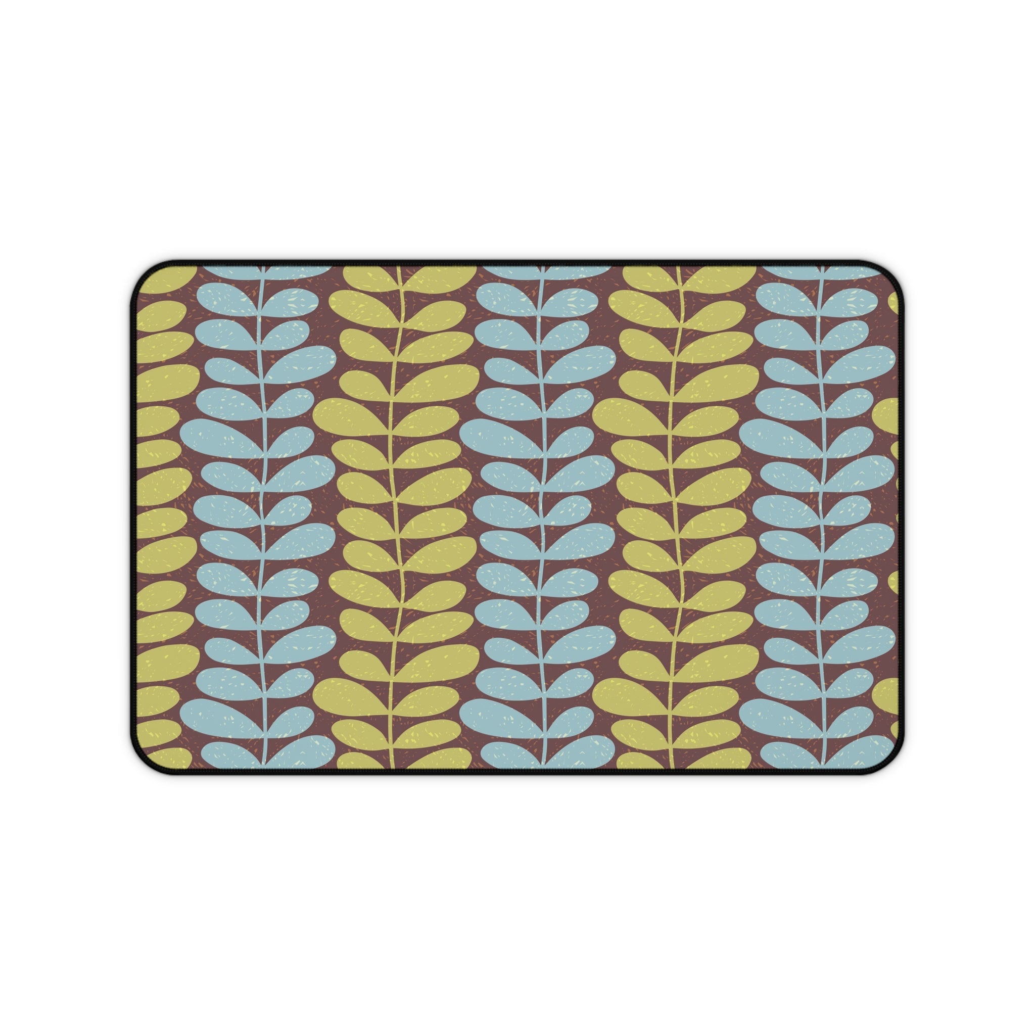 Kate McEnroe New York Scandinavian Danish Modern Floral Desk Mat, Mid Century Modern Office DecorDesk Mats28082378470943045961