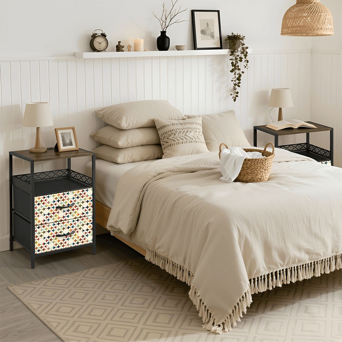 Kate McEnroe New York Scandinavian Danish Modern Geometric Nightstand with StorageNightStandsKEqKrW5ozD