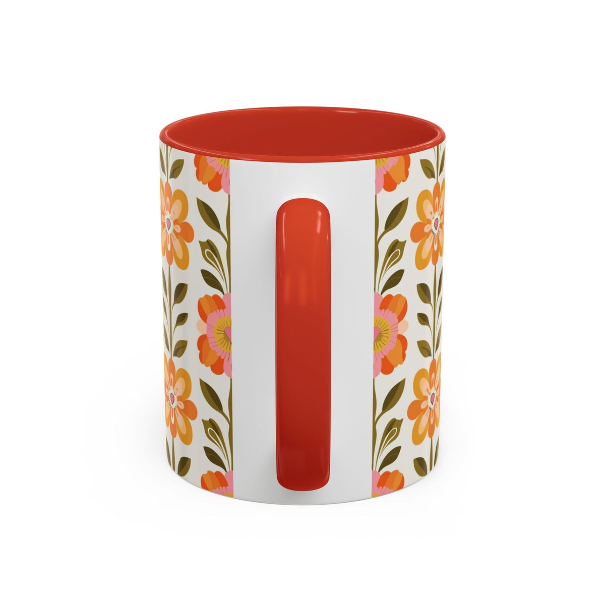 Kate McEnroe New York Scandinavian Modern Danish Floral Accent Coffee MugMugs25347840502689117835