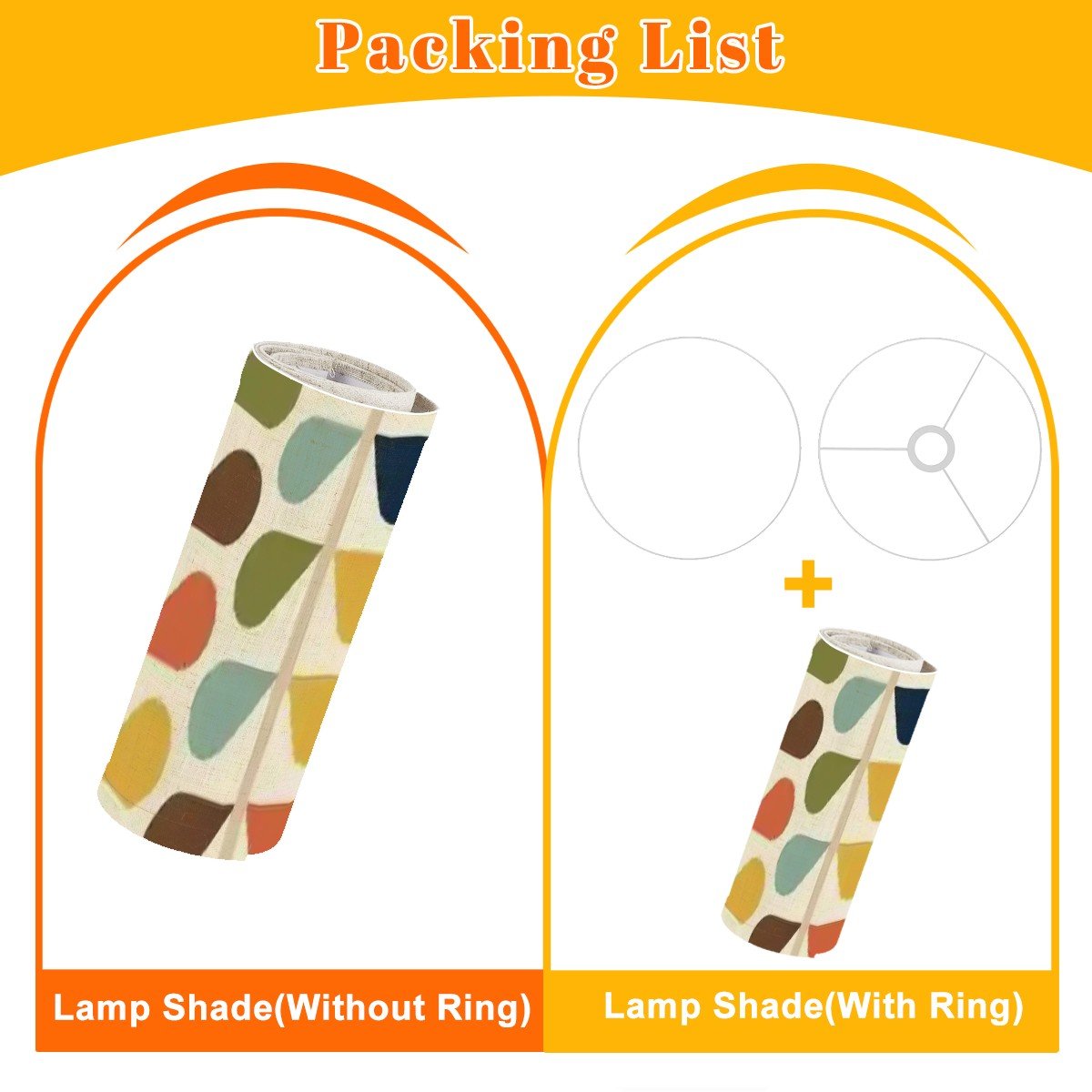 Kate McEnroe New York Scandinavian Retro Geometric Danish Modern Drum LampshadeLamp ShadesYgr5K62qve