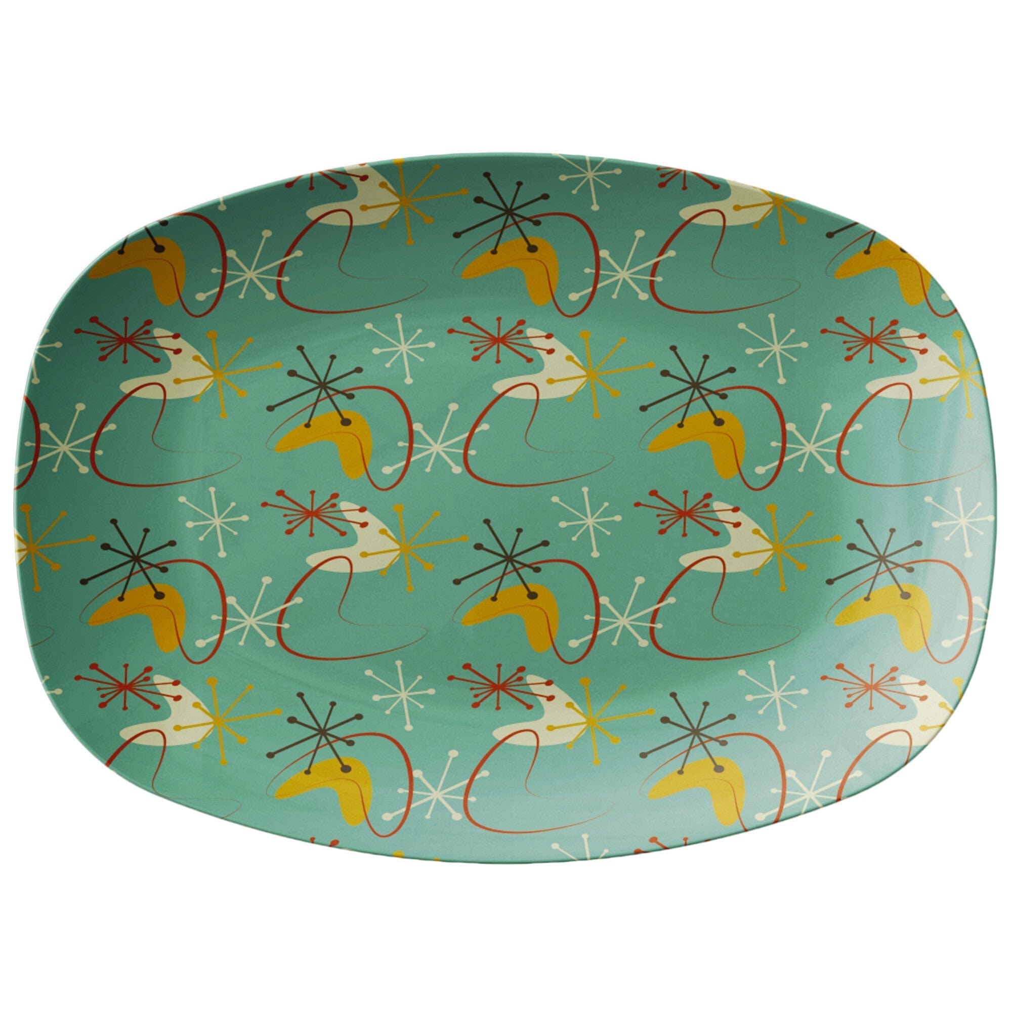 Kate McEnroe New York Serving Platter in Mid Century Modern BoomerangServing Platters9727