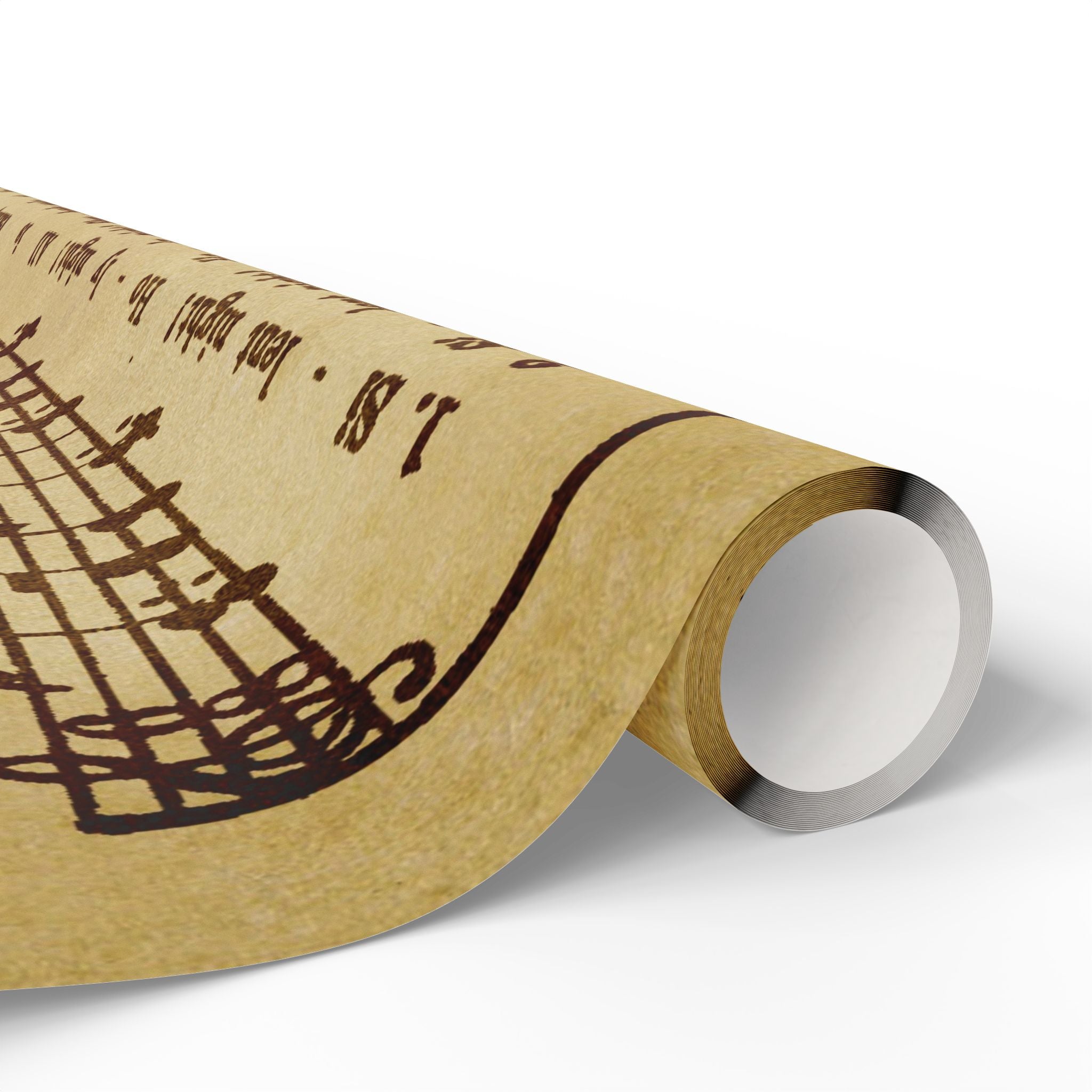 Kate McEnroe New York Vintage Christmas Carol Silent Night Sheet Music Gift WrapWrapping Paper21747624684077568112