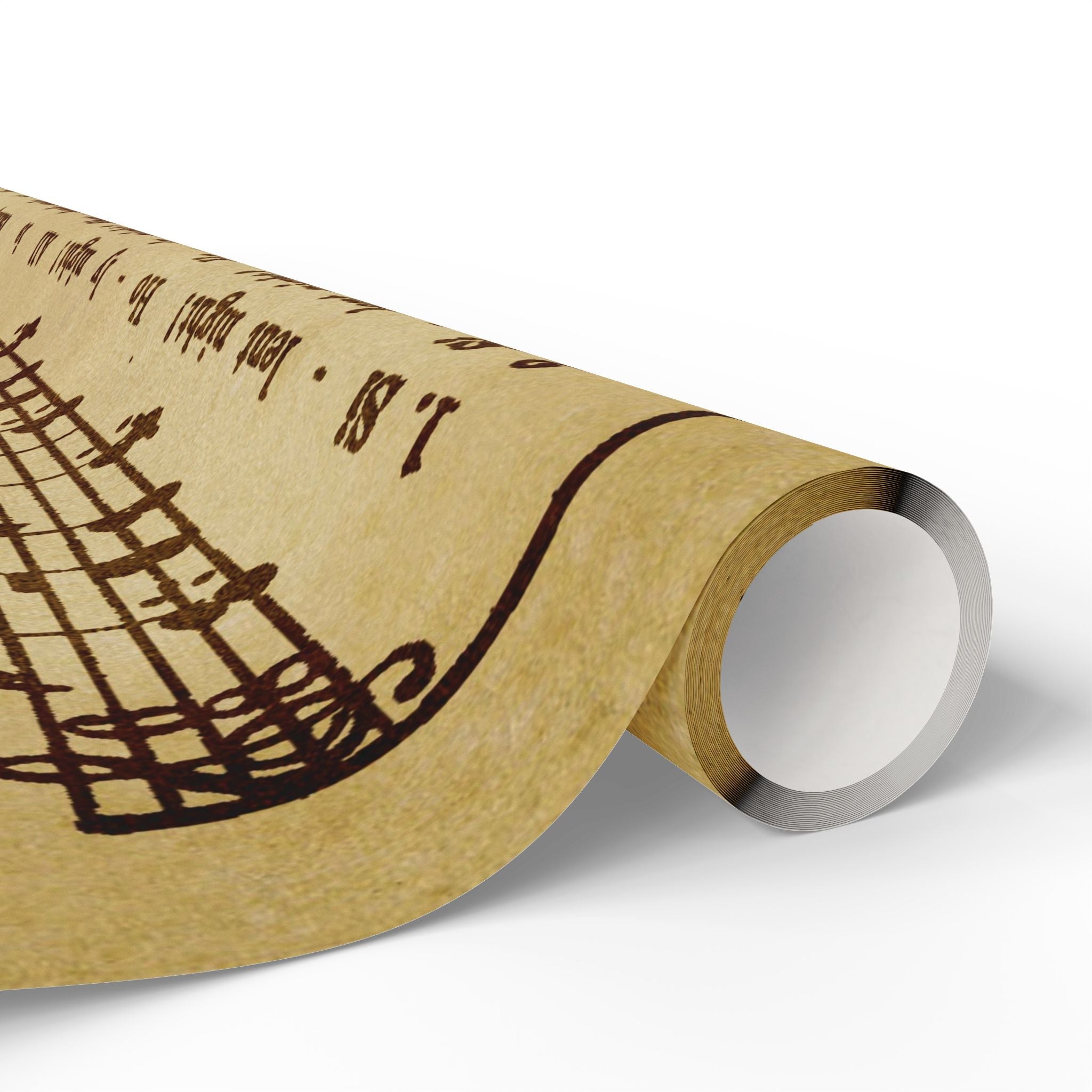 Kate McEnroe New York Vintage Christmas Carol Silent Night Sheet Music Gift WrapWrapping Paper21747624684077568112