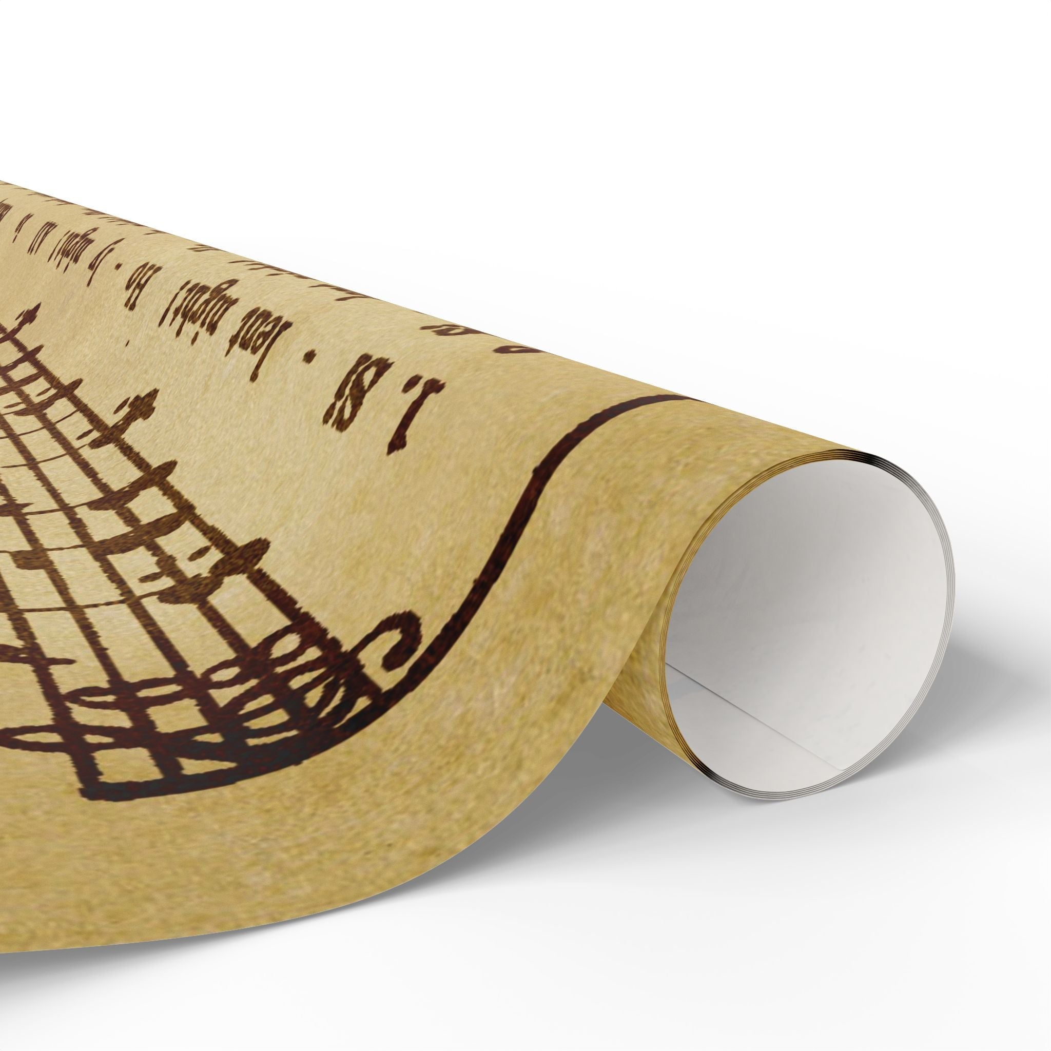 Kate McEnroe New York Vintage Christmas Carol Silent Night Sheet Music Gift WrapWrapping Paper21747624684077568112