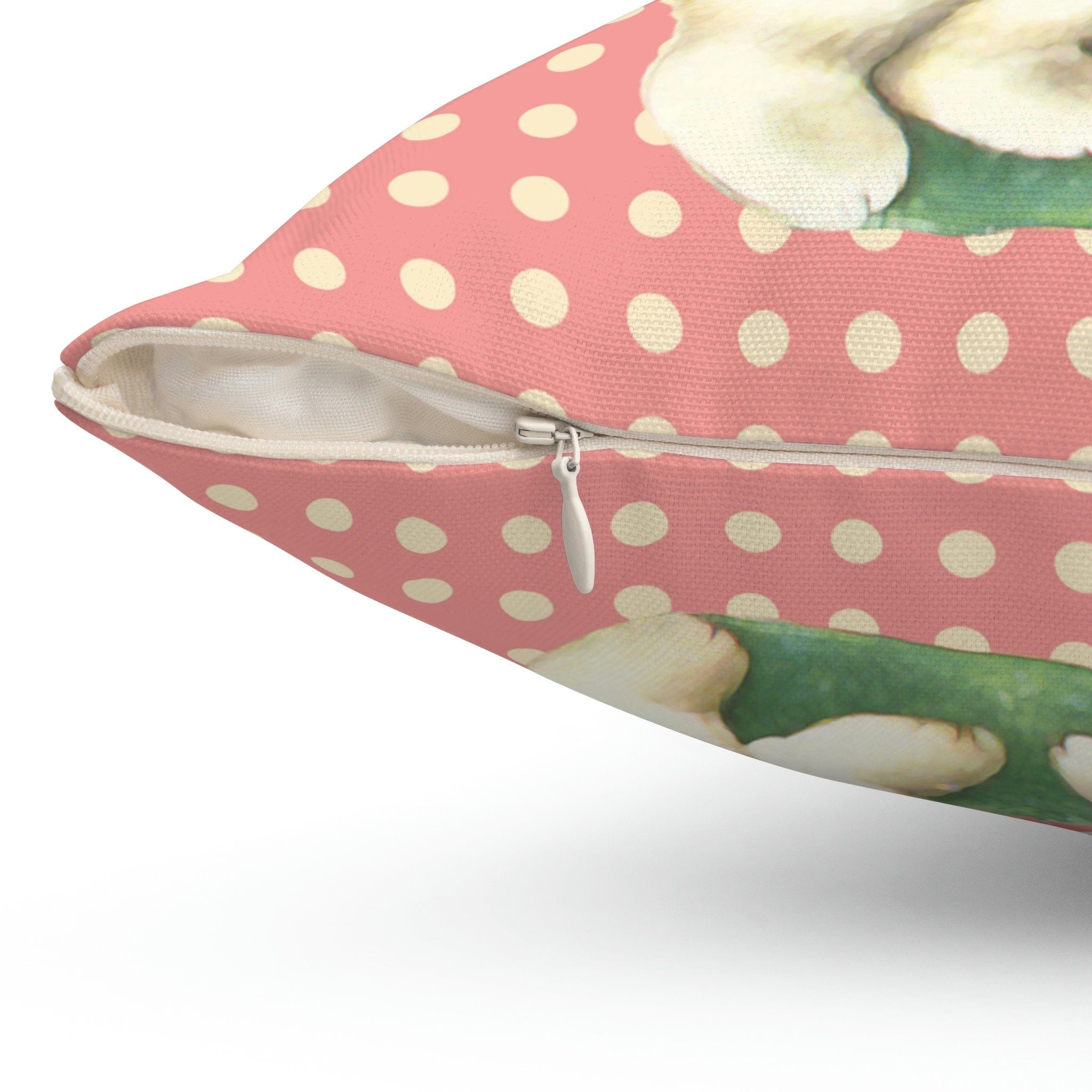 Kate McEnroe New York Vintage Easter Bunny Rabbits Throw Pillow CoverThrow Pillow Covers30440456839836924329