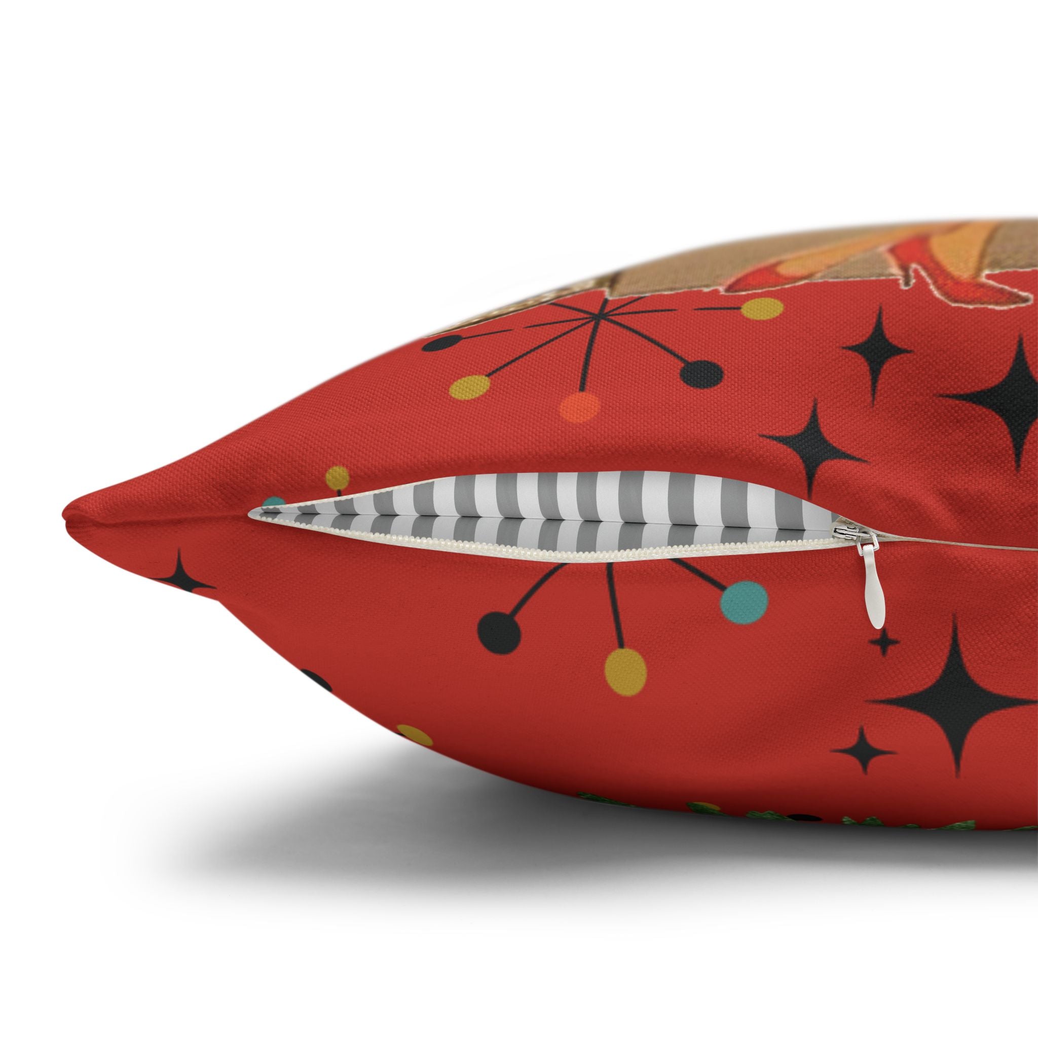 Kate McEnroe New York Vintage Kitsch Mid Century Modern Atomic Starburst Throw Pillow CoverThrow Pillow Covers33203480887168553960