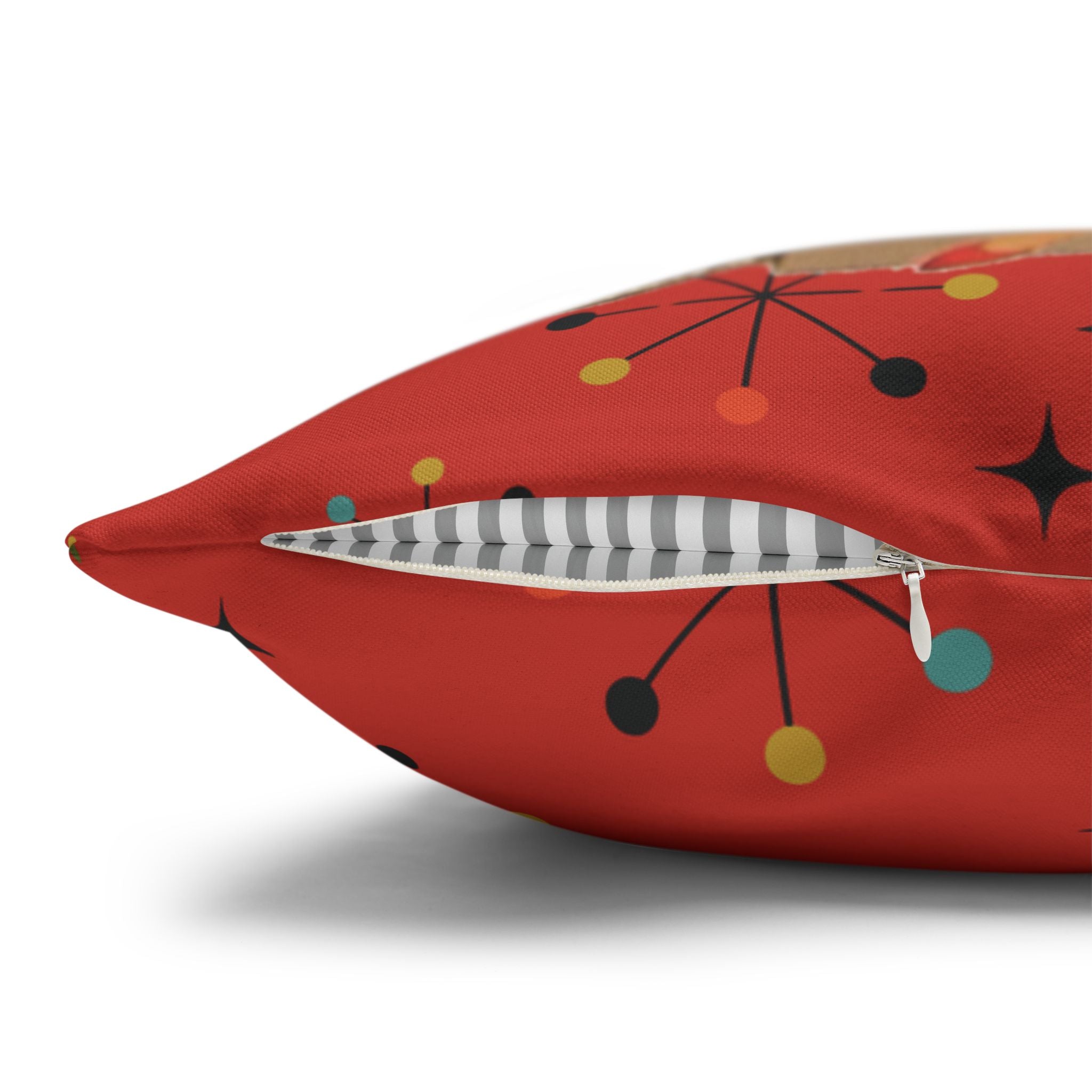 Kate McEnroe New York Vintage Kitsch Mid Century Modern Atomic Starburst Throw Pillow CoverThrow Pillow Covers33203480887168553960