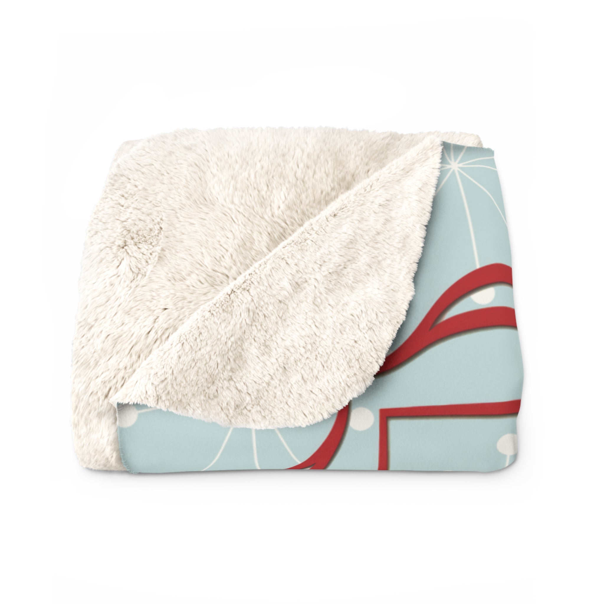 Kate McEnroe New York Vintage Kitsch Valentine Blanket, Mid Century Modern Dancing Boy Girl Retro Sherpa Fleece ThrowBlankets26751545671894066669