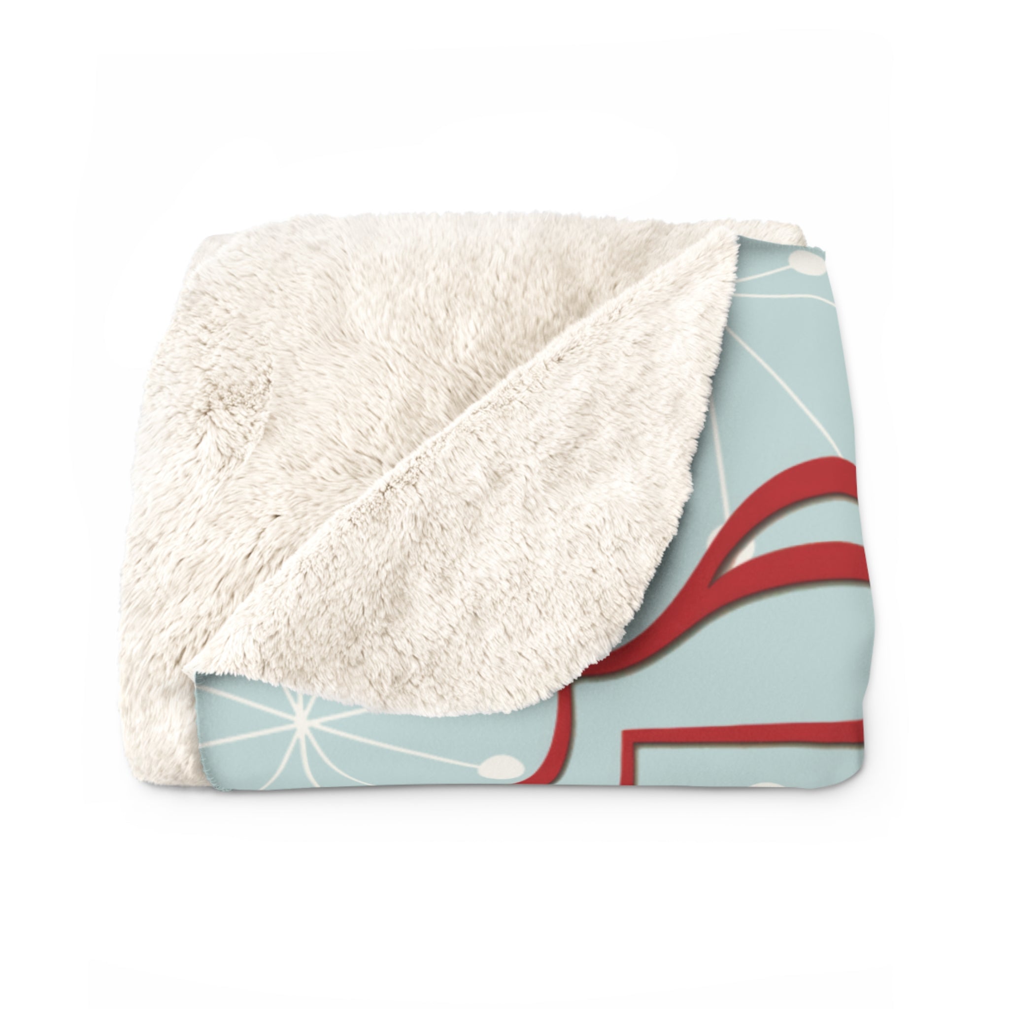 Kate McEnroe New York Vintage Kitsch Valentine Blanket, Mid Century Modern Dancing Boy Girl Retro Sherpa Fleece ThrowBlankets26751545671894066669