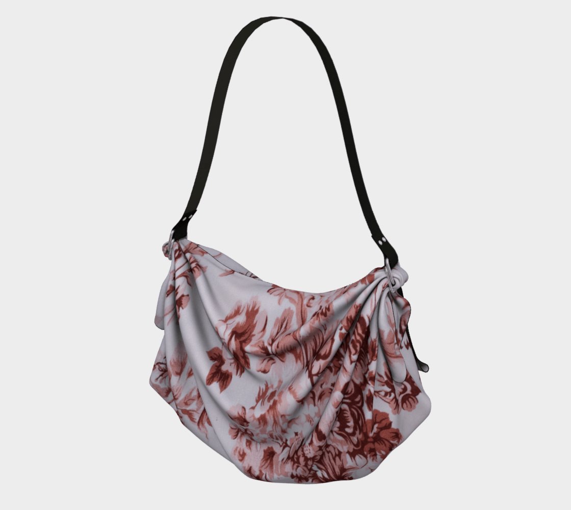 Kate McEnroe New York Vintage Wildflowers Origami Tote BagHandbags5494001|black|regular