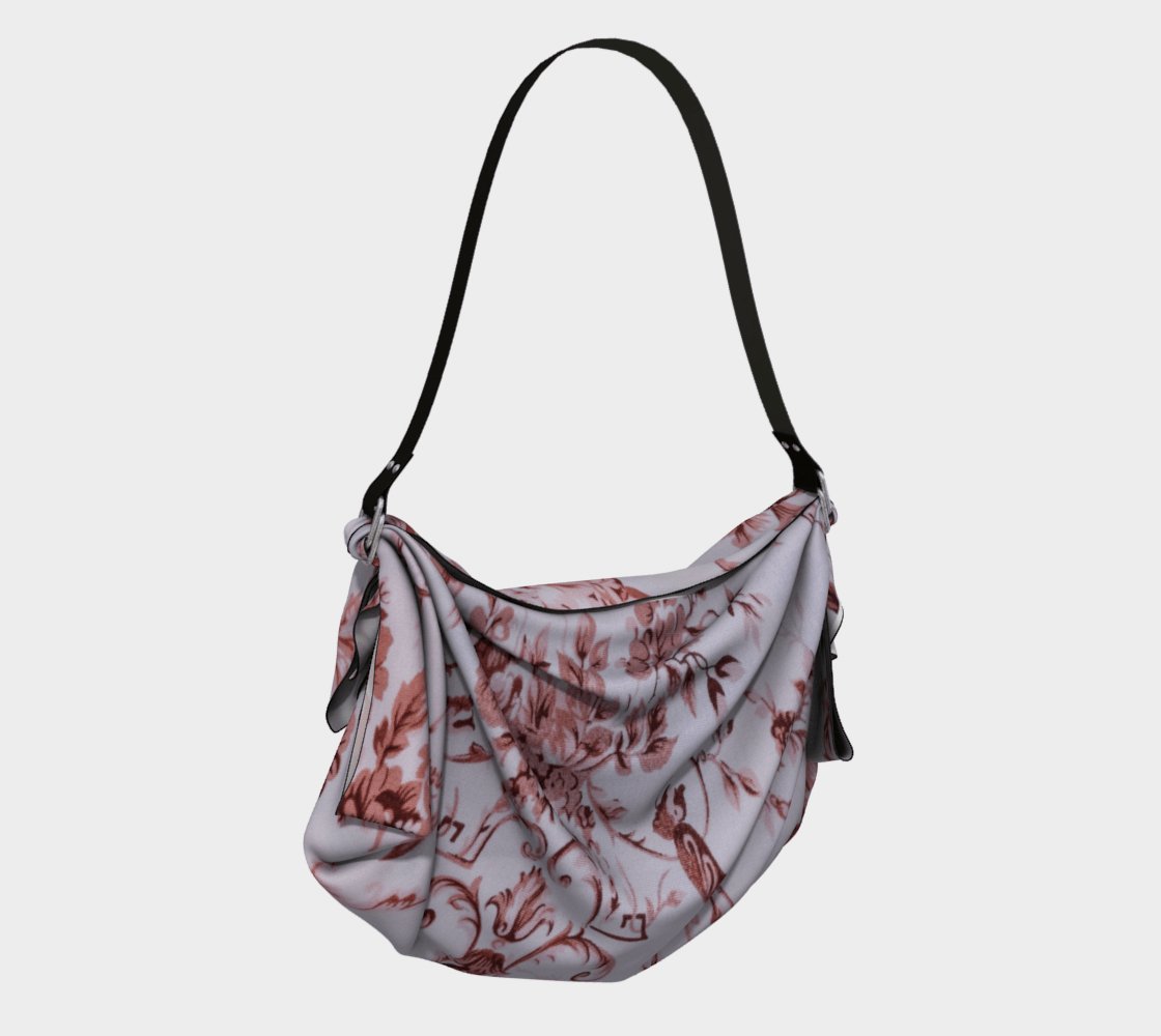 Kate McEnroe New York Vintage Wildflowers Origami Tote BagHandbags5494001|black|regular