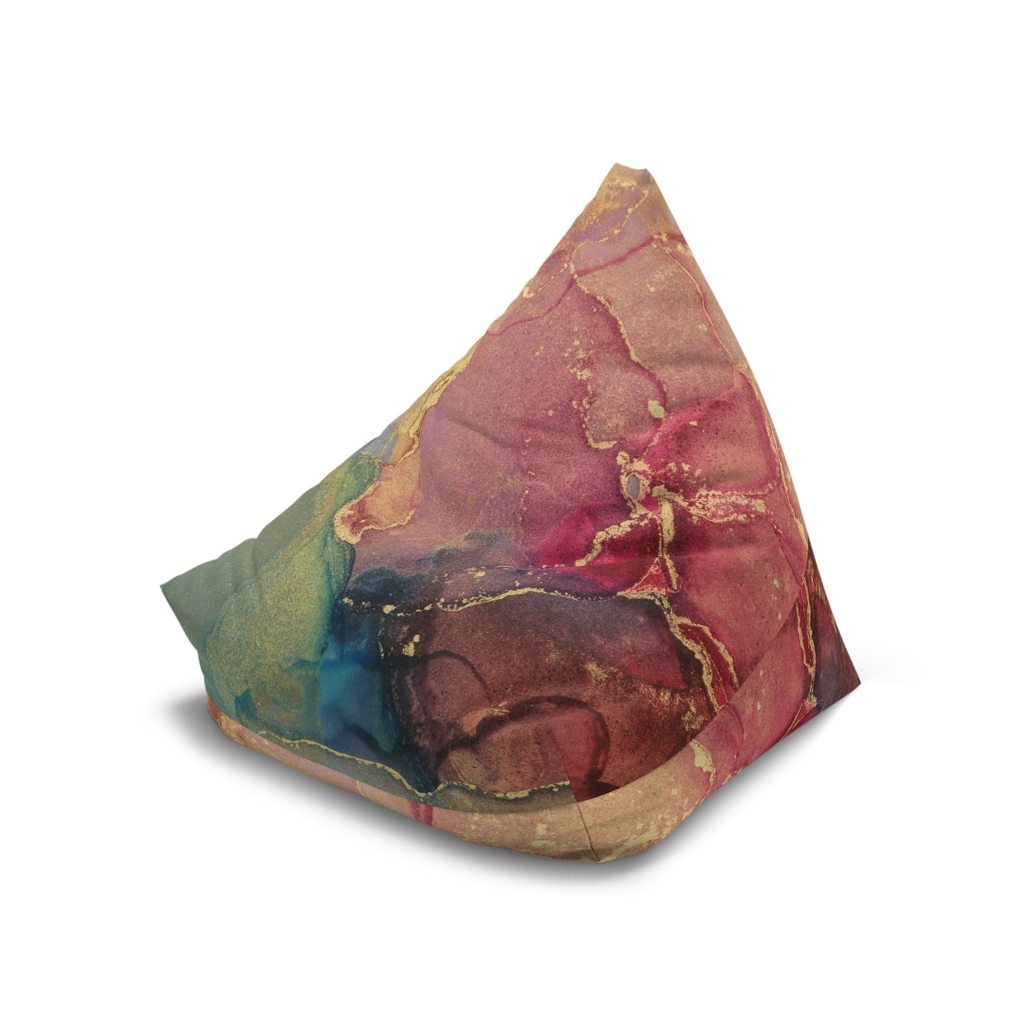 Kate McEnroe New York Watercolor Marble Abstract Art Print Bean Bag Chair CoverBean Bag Chair Covers23193586879366235548