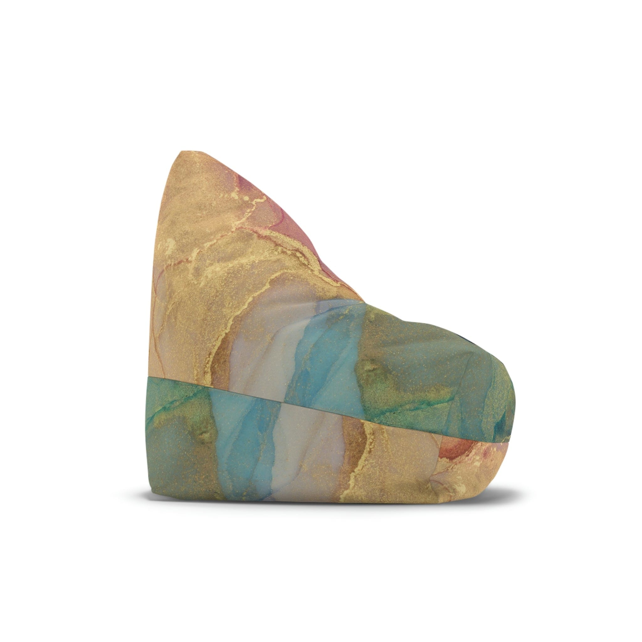 Kate McEnroe New York Watercolor Marble Abstract Art Print Bean Bag Chair CoverBean Bag Chair Covers43967271563925373158
