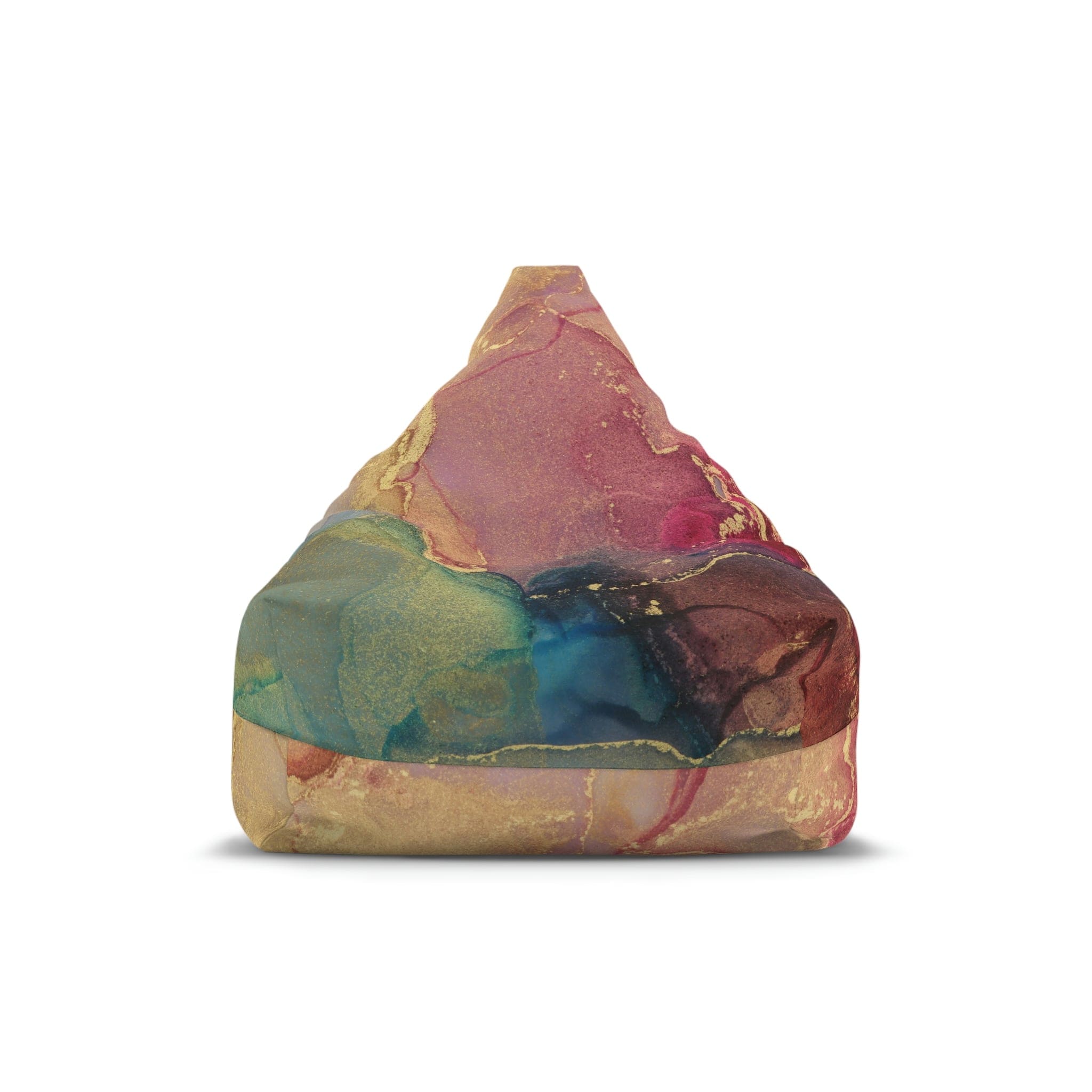 Kate McEnroe New York Watercolor Marble Abstract Art Print Bean Bag Chair CoverBean Bag Chair Covers43967271563925373158