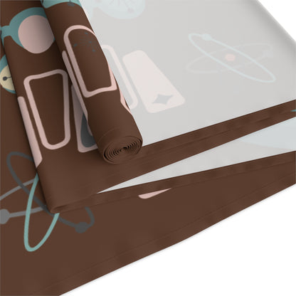 Mid Century Modern Retro Atomic 50s Table Runner