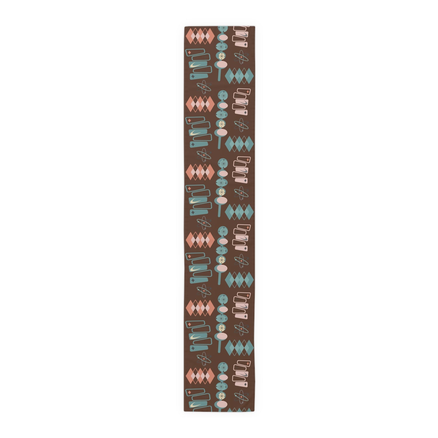 Mid Century Modern Retro Atomic 50s Table Runner
