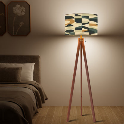 Mid Century Modern Bauhaus Geometric Retro Lamp Shade